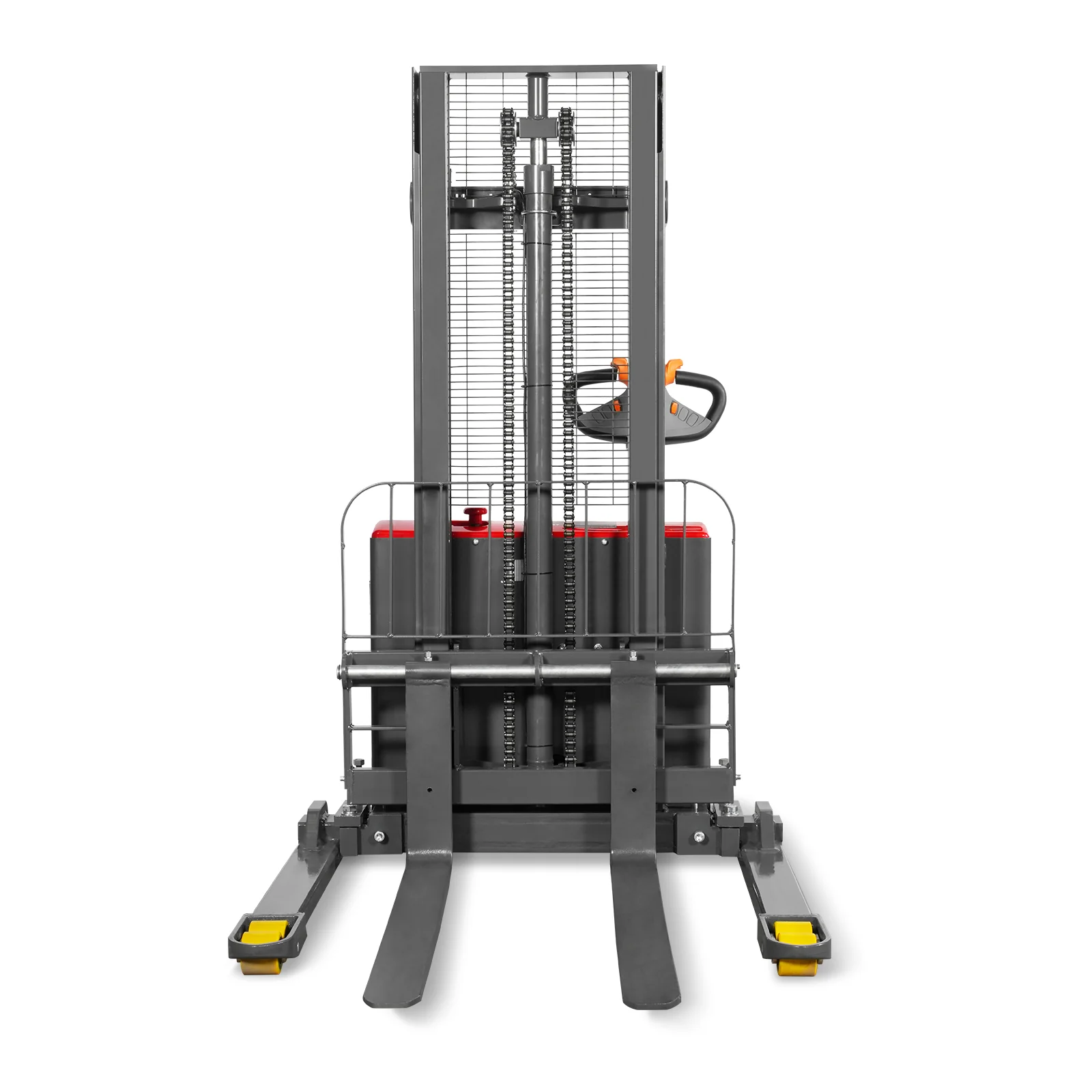 2640lbs Electric Straddle Stacker,  98" Lift,  Adjustable Legs & Forks,  F26-98SLA - Image 26