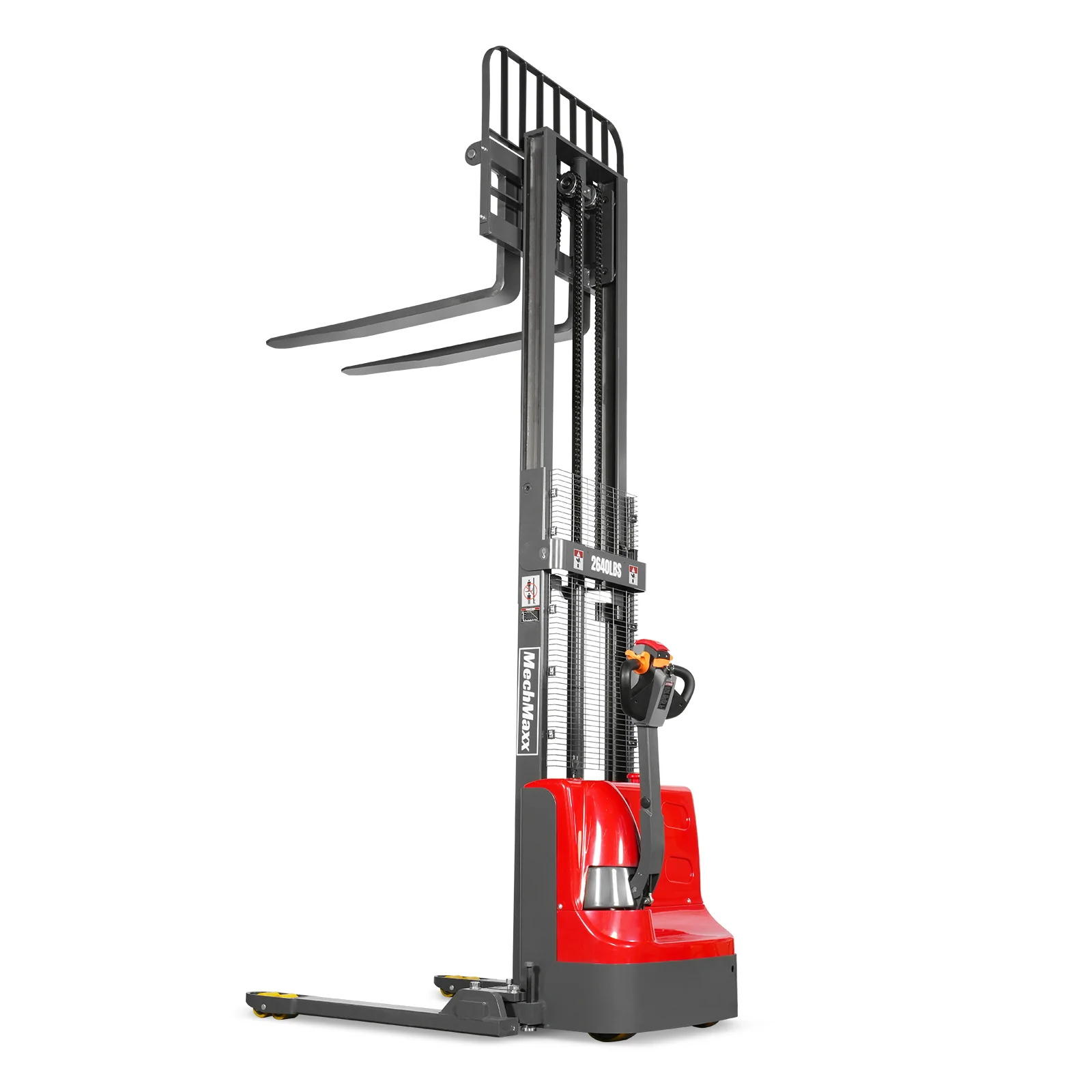 2640lbs Electric Straddle Stacker,  98" Lift,  Adjustable Legs & Forks,  F26-98SLA - Image 30