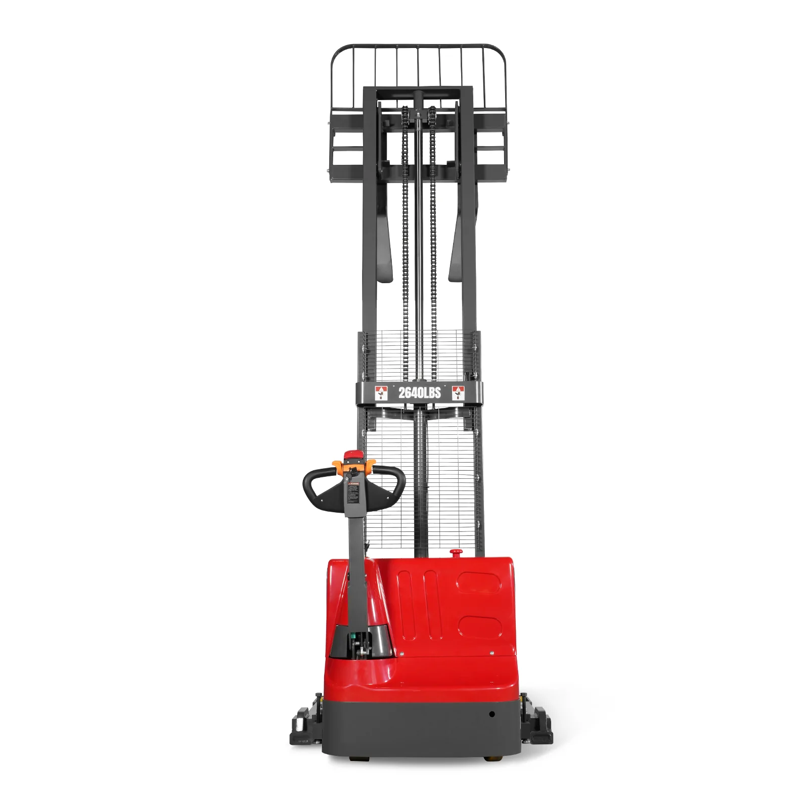 2640lbs Electric Straddle Stacker,  98" Lift,  Adjustable Legs & Forks,  F26-98SLA - Image 31