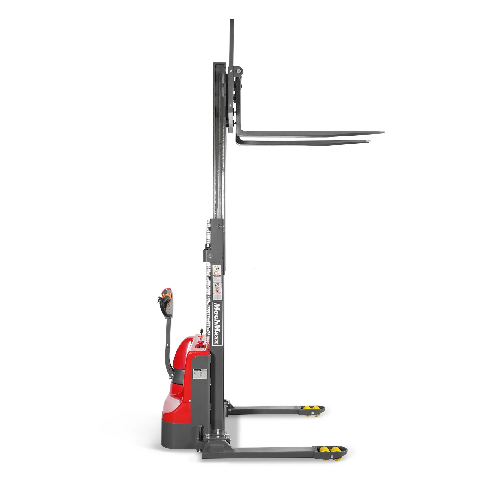 2640lbs Electric Straddle Stacker,  98" Lift,  Adjustable Legs & Forks,  F26-98SLA - Image 32