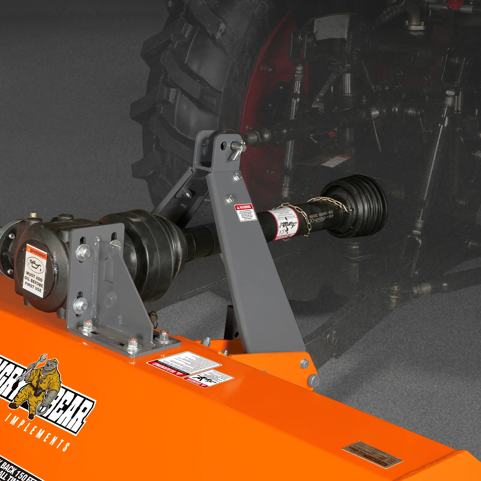 60'' PTO Driven Flail Mower 3 Point 30-60hp ,  NAM60 - Image 6