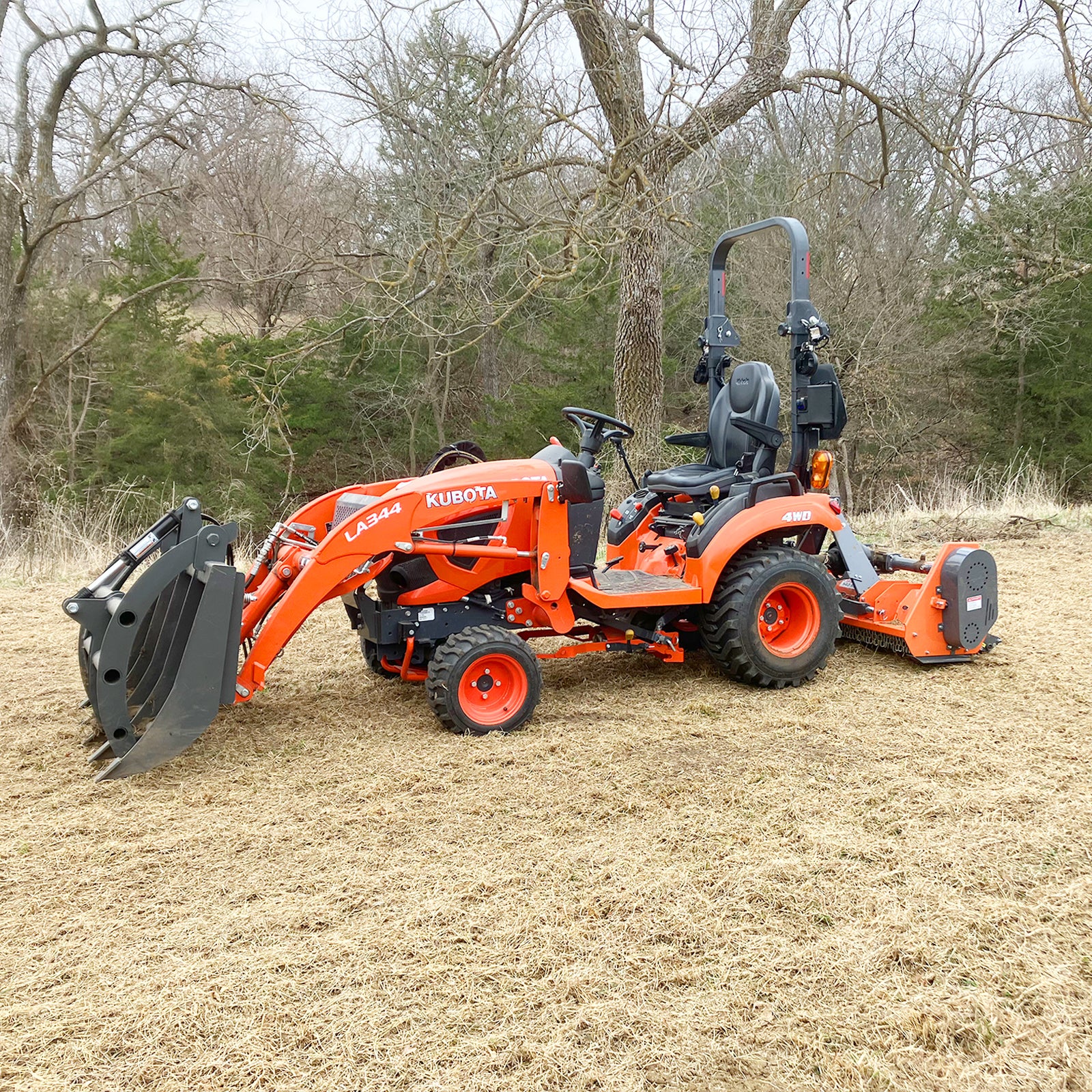 60'' Light-duty Flail Mower 3 Point 15-35HP ,  PTO Driven,  EFS60 - Image 3