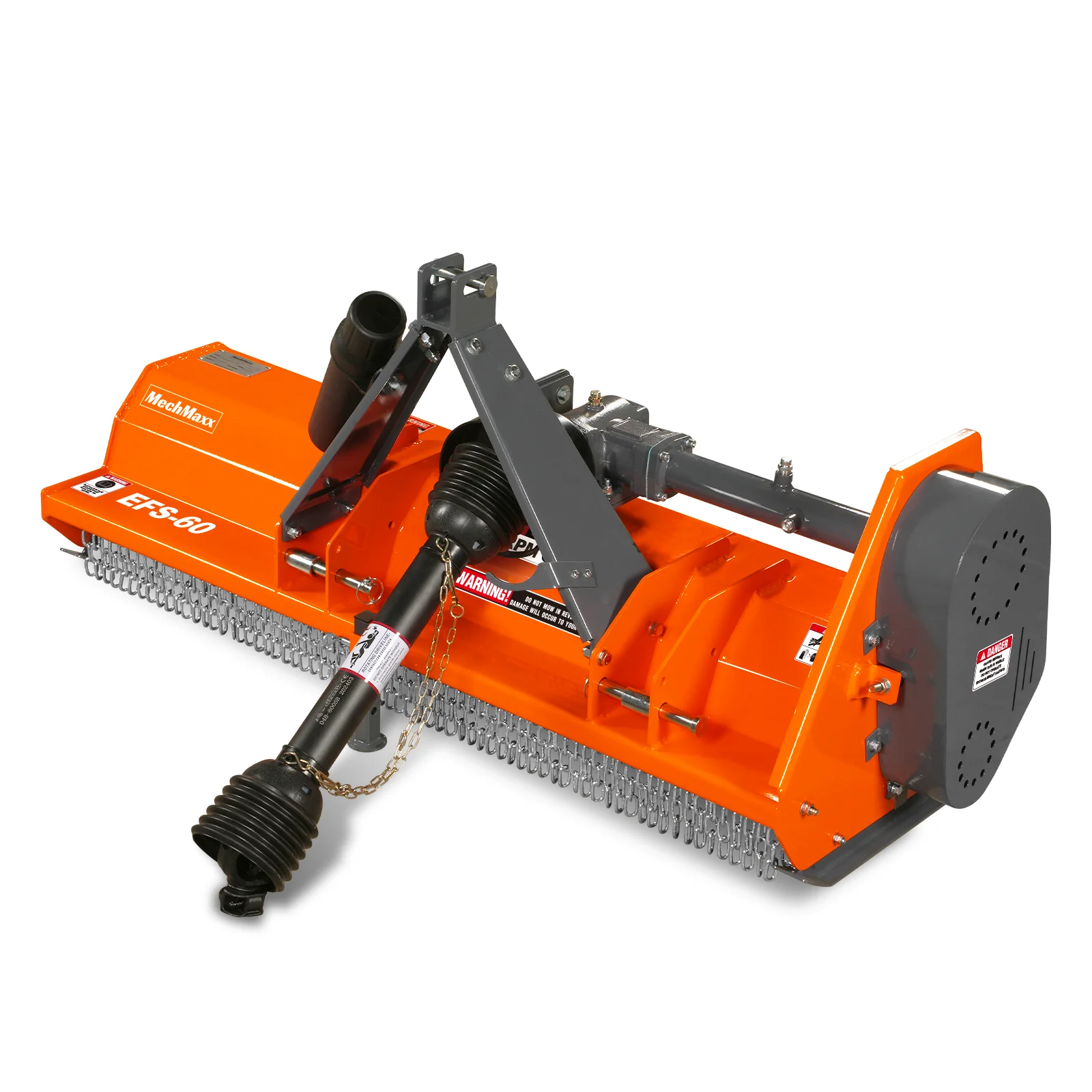 60'' Light-duty Flail Mower 3 Point 15-35HP ,  PTO Driven,  EFS60 - Image 17