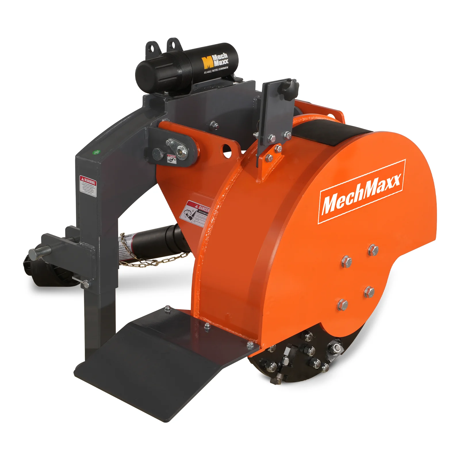 3-Point PTO Stump Grinder with 34 Carbide Teeth (PTO Shaft Included with Slip Clutch),  for 15-45HP Tractor,  SG24 - Image 22