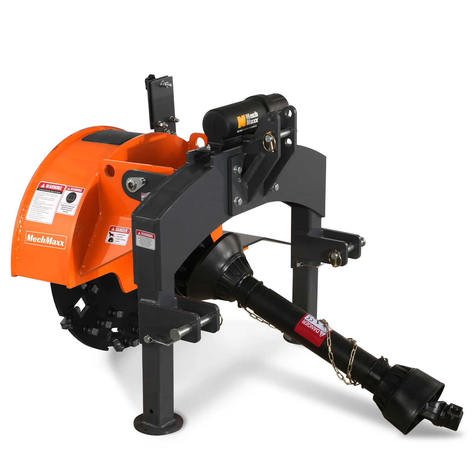 3-Point PTO Stump Grinder with 34 Carbide Teeth (PTO Shaft Included with Slip Clutch),  for 15-45HP Tractor,  SG24 - Image 26