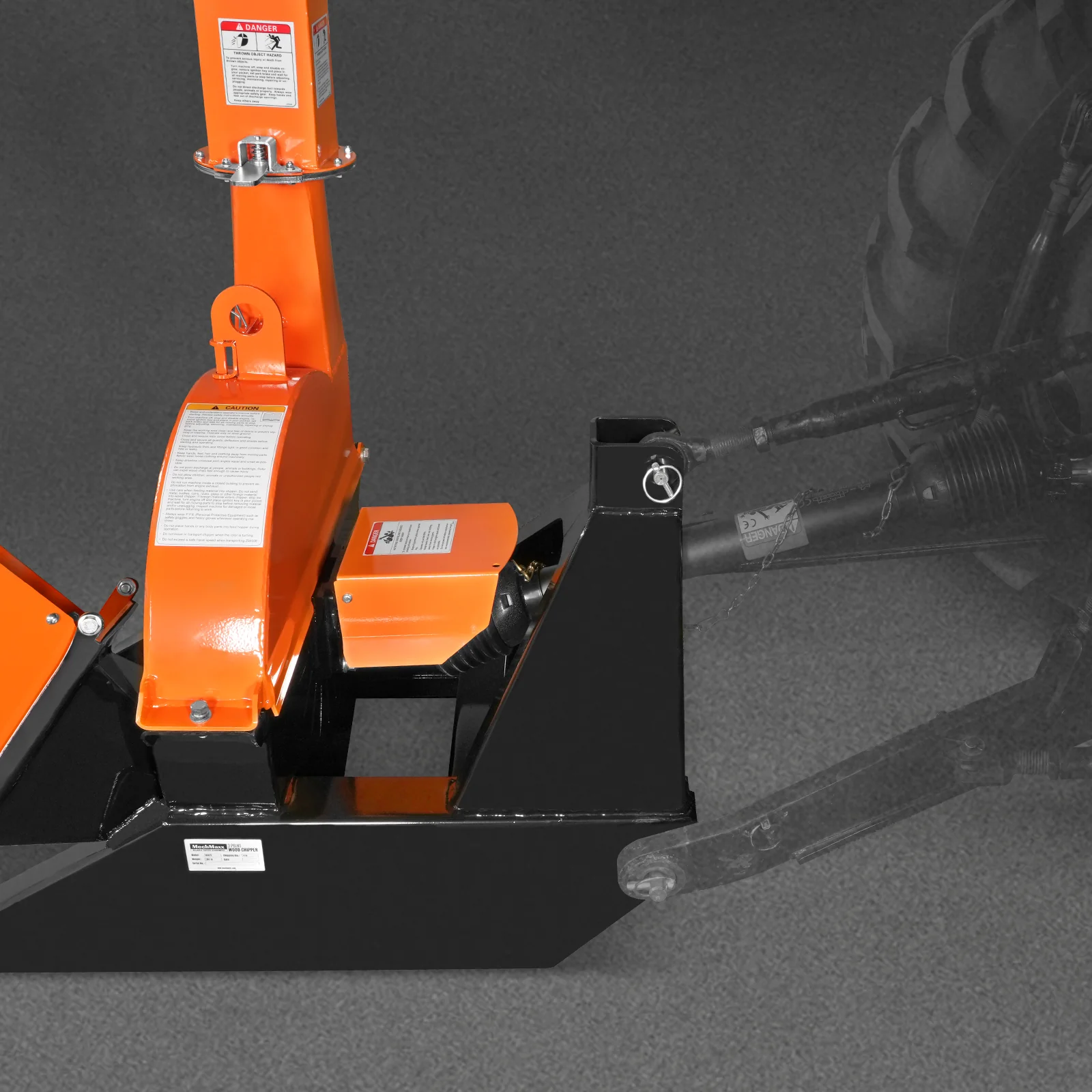 3 Point PTO Wood Chipper Attachment For Tractors Up To 45HP (PTO Shaft Included),  BX42S - Image 27