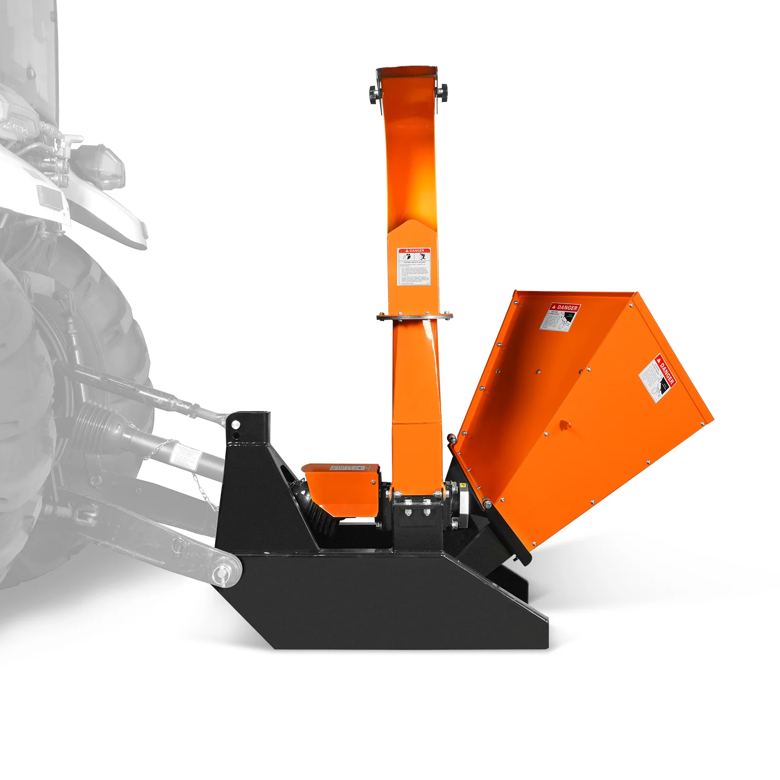 3 Point PTO Wood Chipper Attachment For Tractors Up To 45HP (PTO Shaft Included),  BX42S - Image 4