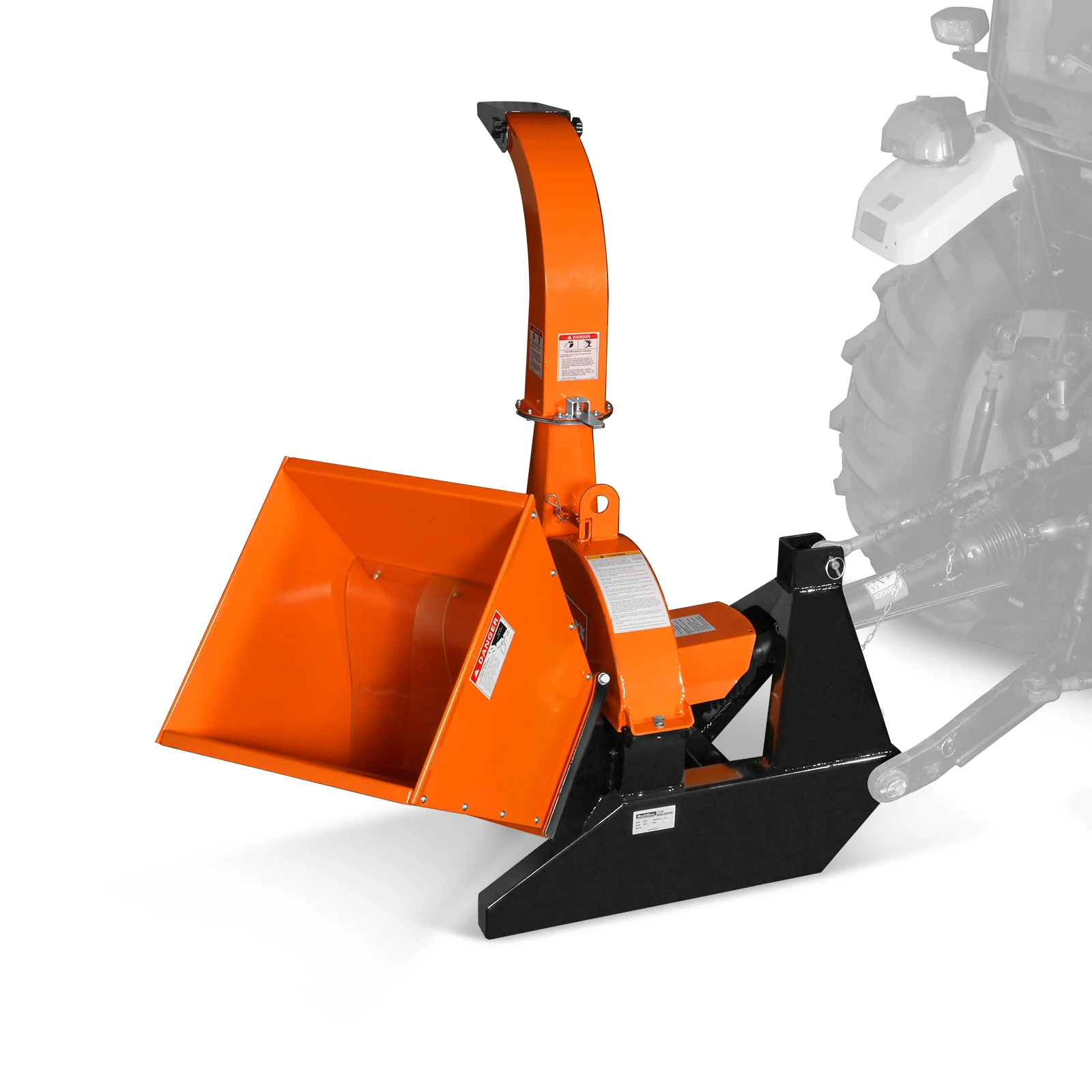 3 Point PTO Wood Chipper Attachment For Tractors Up To 45HP (PTO Shaft Included),  BX42S - Image 5