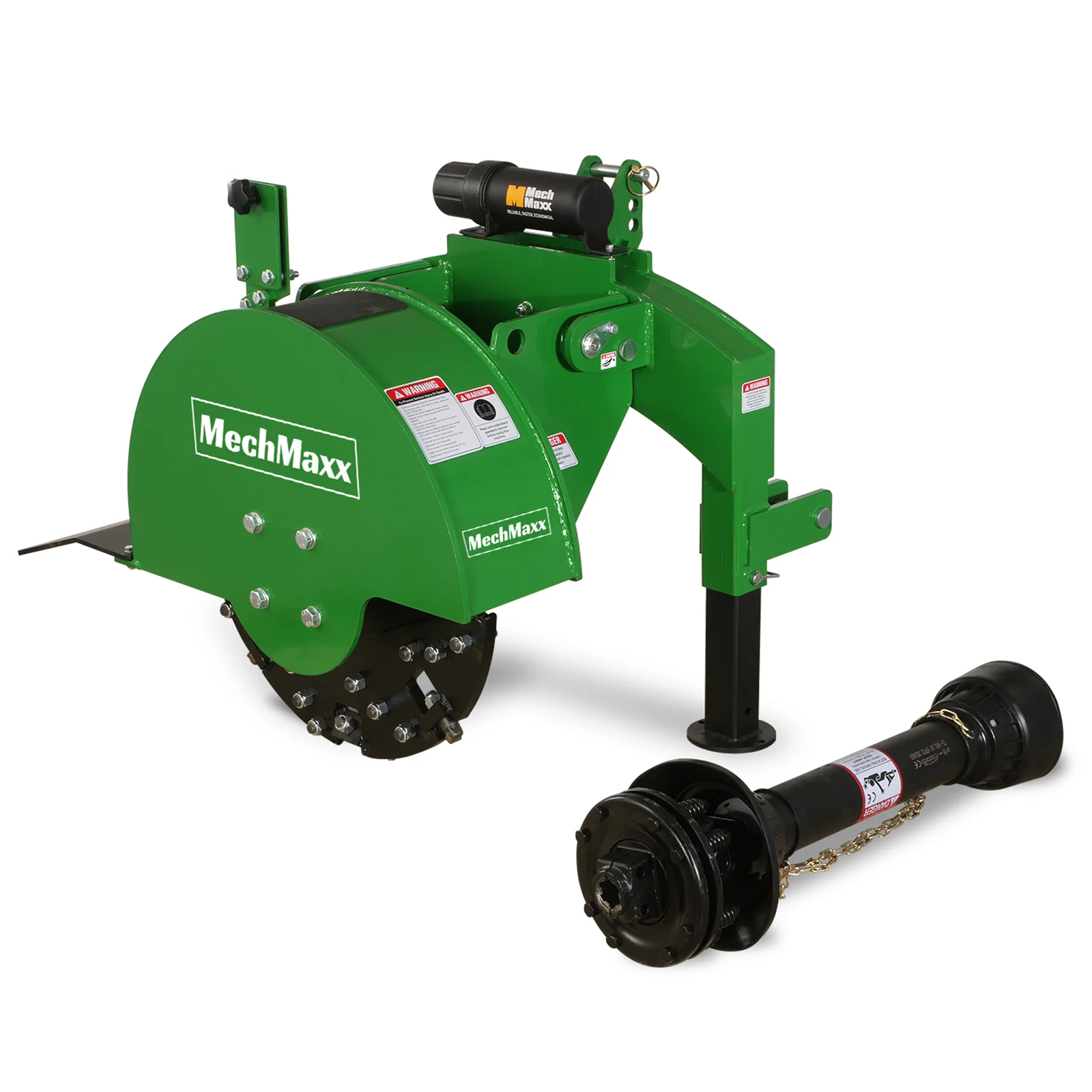 3-Point PTO Stump Grinder with 34 Carbide Teeth (PTO Shaft Included with Slip Clutch),  for 15-45HP Tractor,  SG24 - Image 9