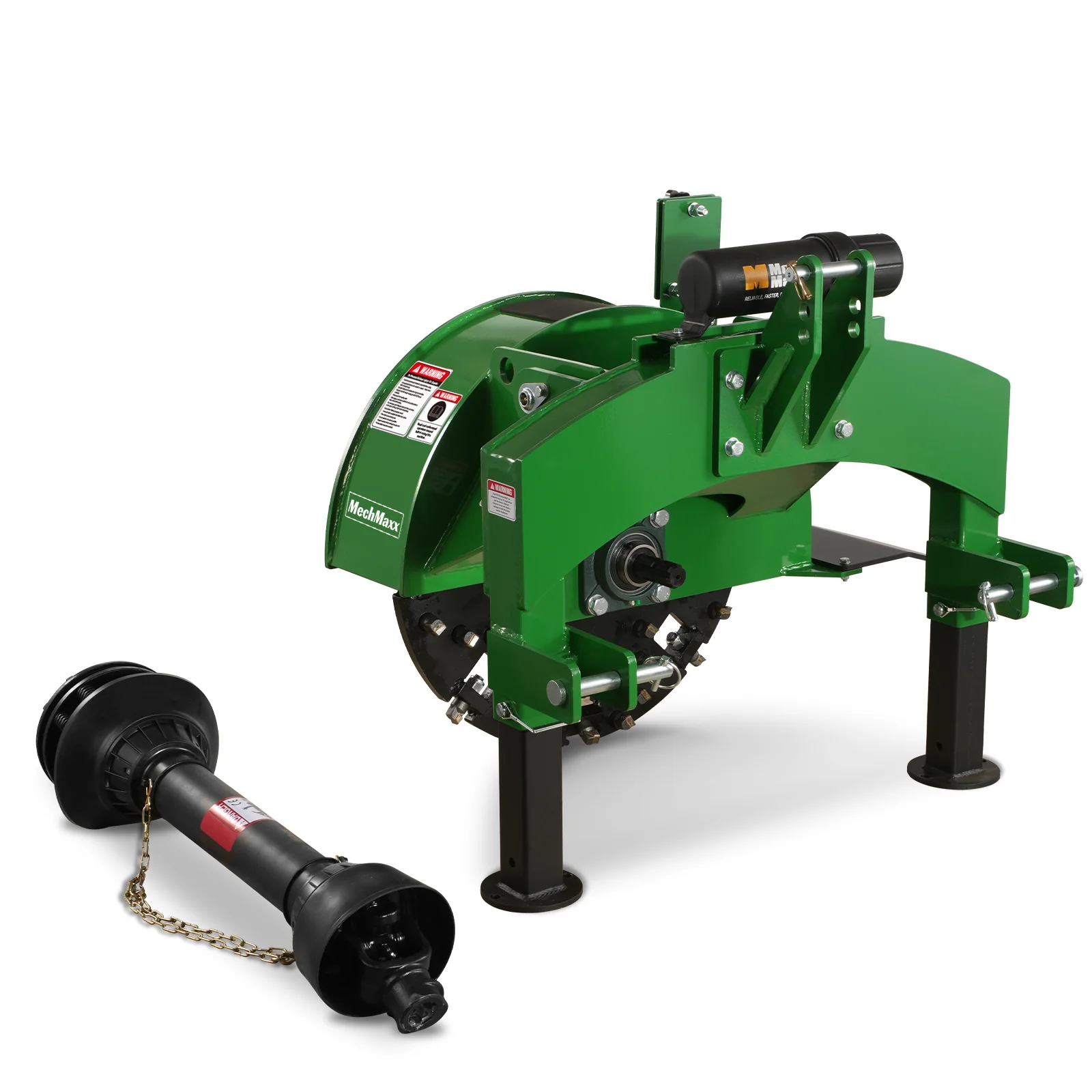 3-Point PTO Stump Grinder with 34 Carbide Teeth (PTO Shaft Included with Slip Clutch),  for 15-45HP Tractor,  SG24 - Image 11