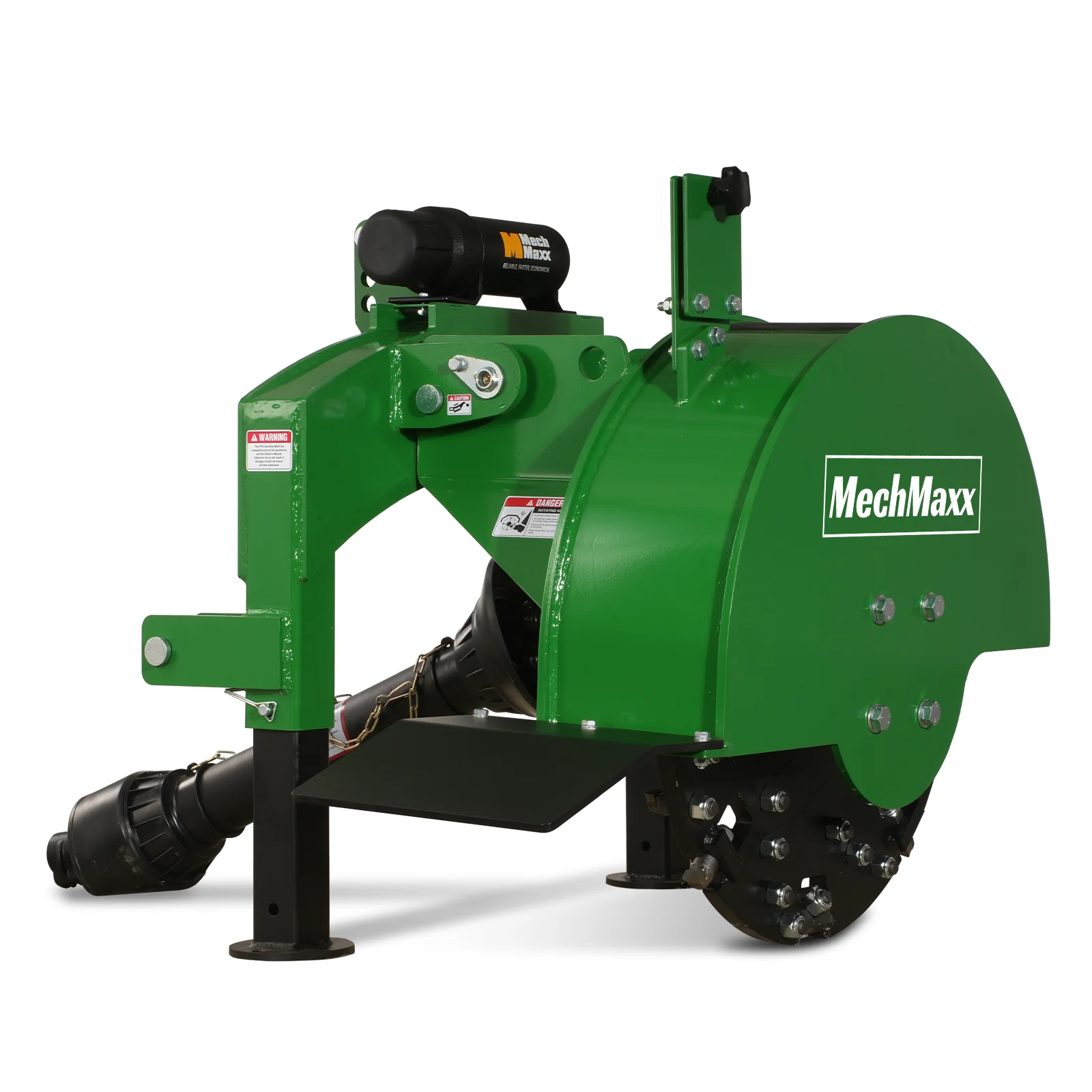 3-Point PTO Stump Grinder with 34 Carbide Teeth (PTO Shaft Included with Slip Clutch),  for 15-45HP Tractor,  SG24 - Image 13