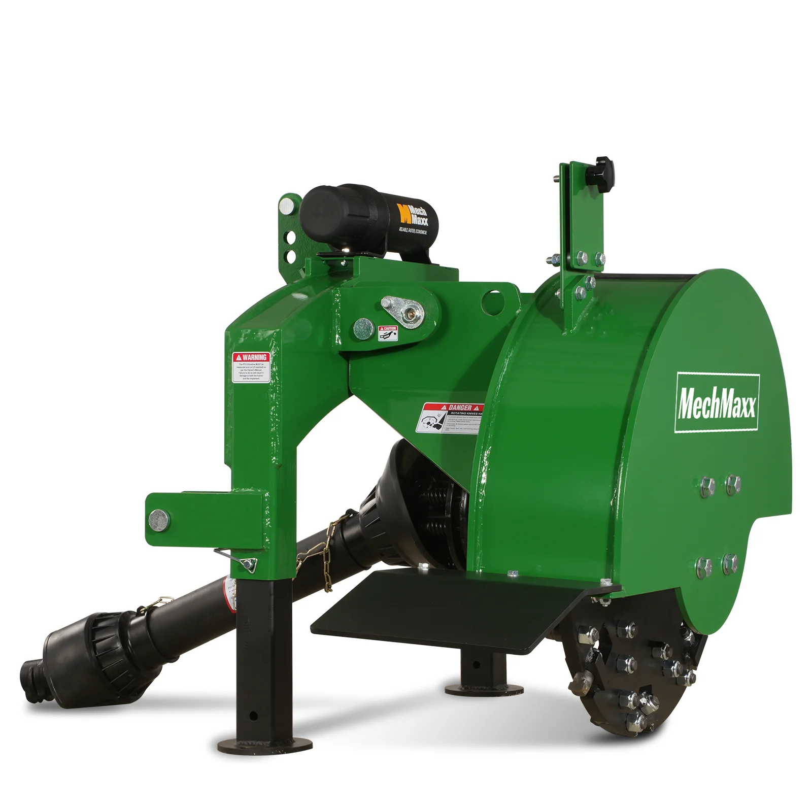 3-Point PTO Stump Grinder with 34 Carbide Teeth (PTO Shaft Included with Slip Clutch),  for 15-45HP Tractor,  SG24 - Image 23