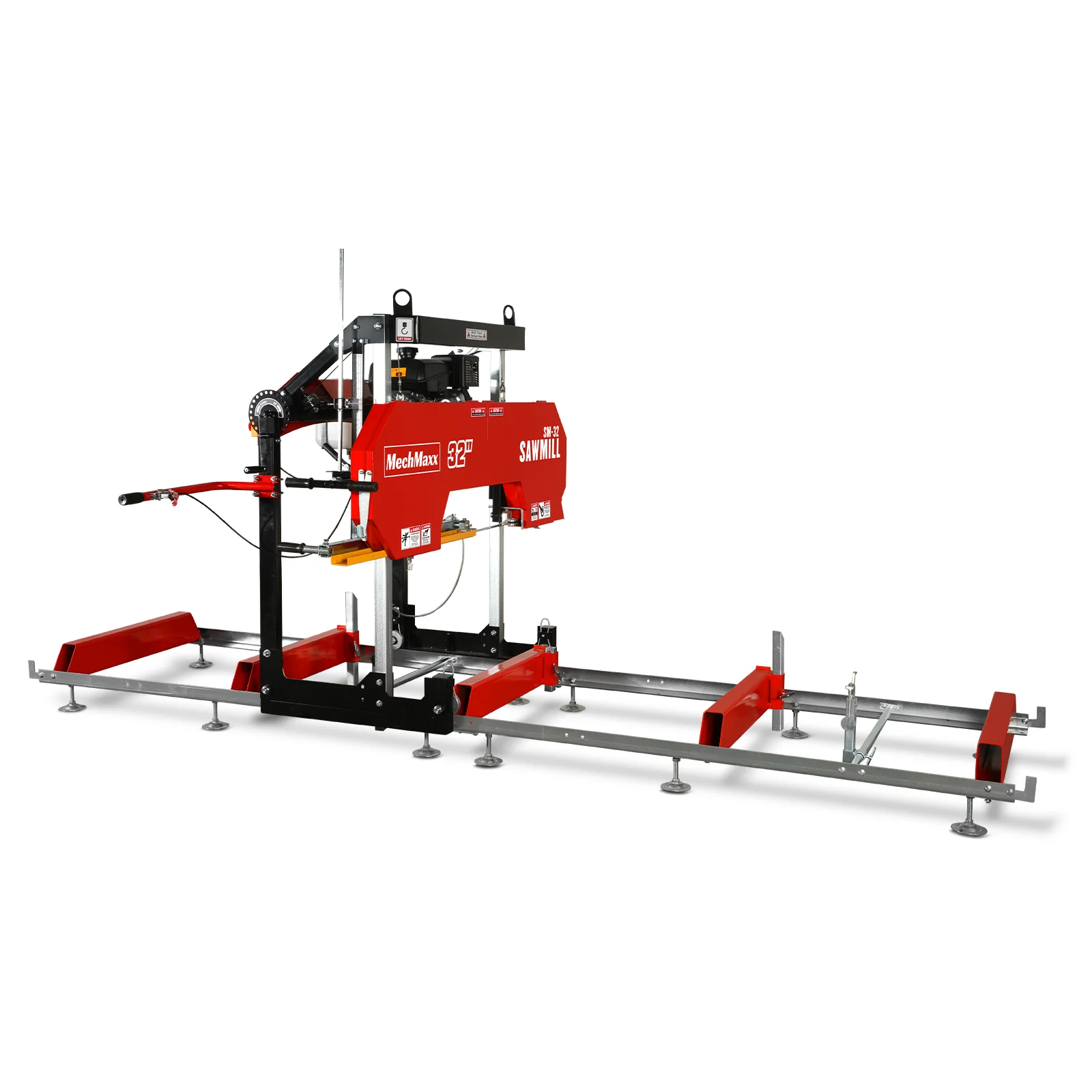 32" Portable Sawmill,  KOHLER CH440 429cc E-Start Gasoline Engine,  26.5" Board Width,  13' Track Length ,  SM-32 - Image 17