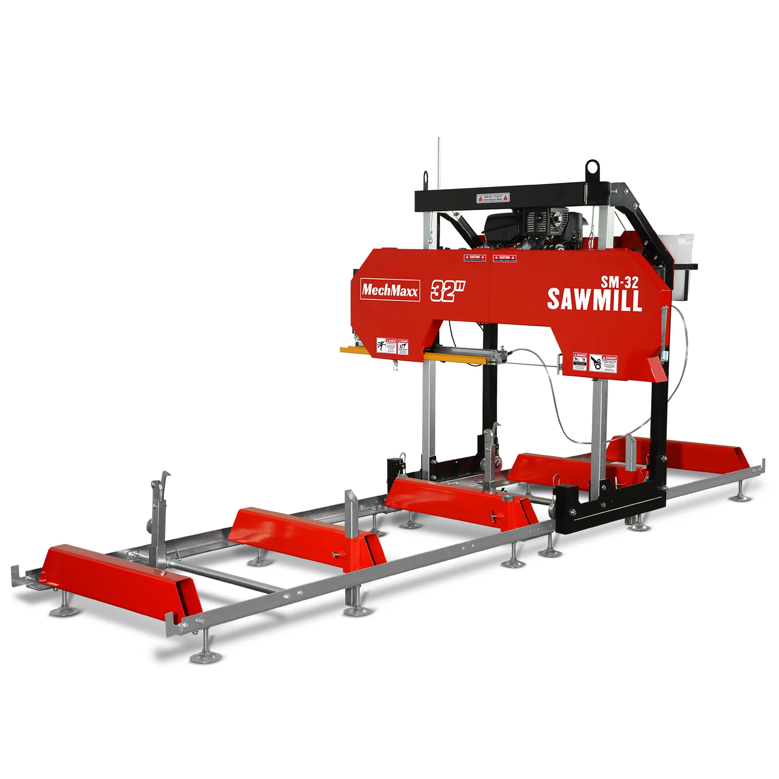 32" Portable Sawmill,  KOHLER CH440 429cc E-Start Gasoline Engine,  26.5" Board Width,  13' Track Length ,  SM-32 - Image 18