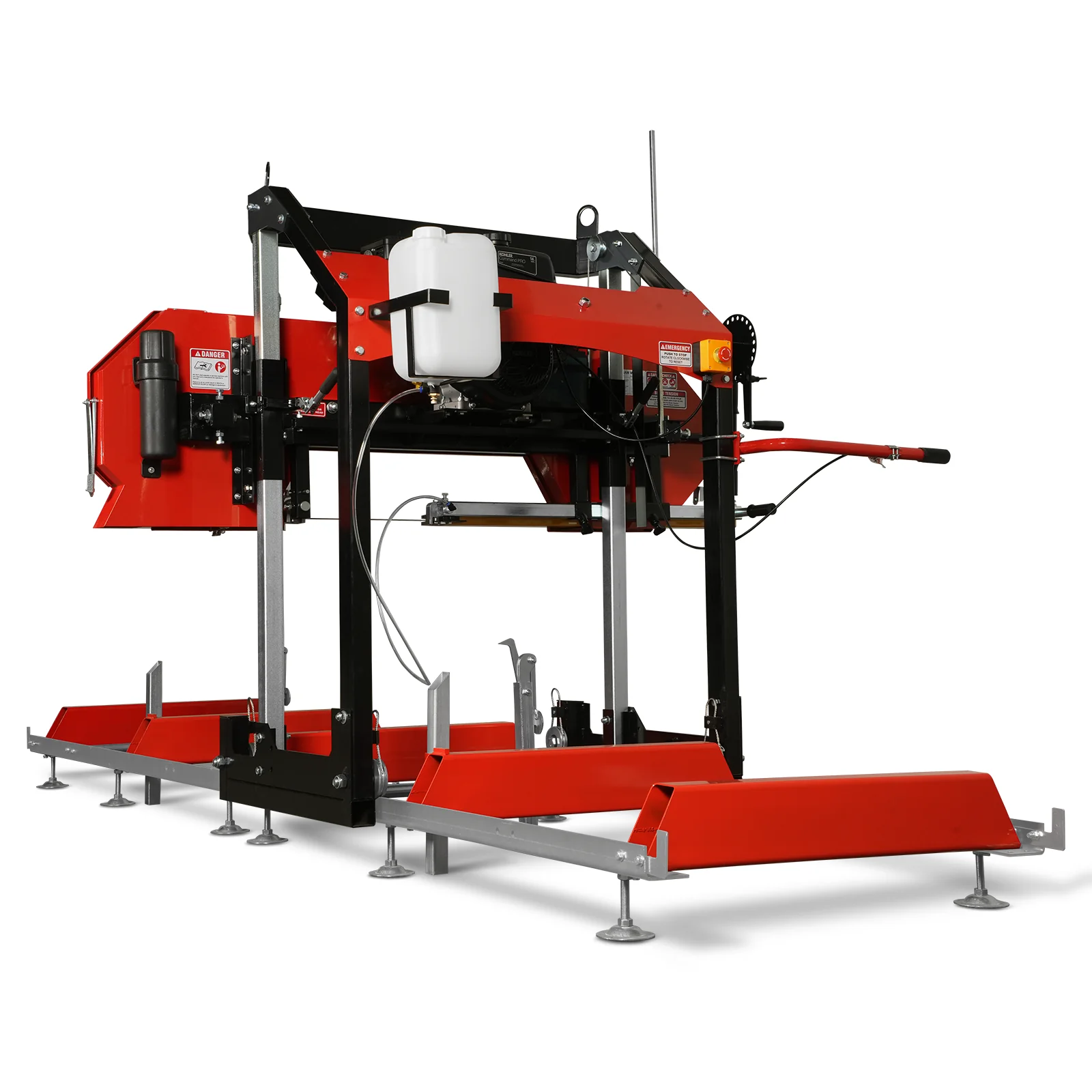 32" Portable Sawmill,  KOHLER CH440 429cc E-Start Gasoline Engine,  26.5" Board Width,  13' Track Length ,  SM-32 - Image 20