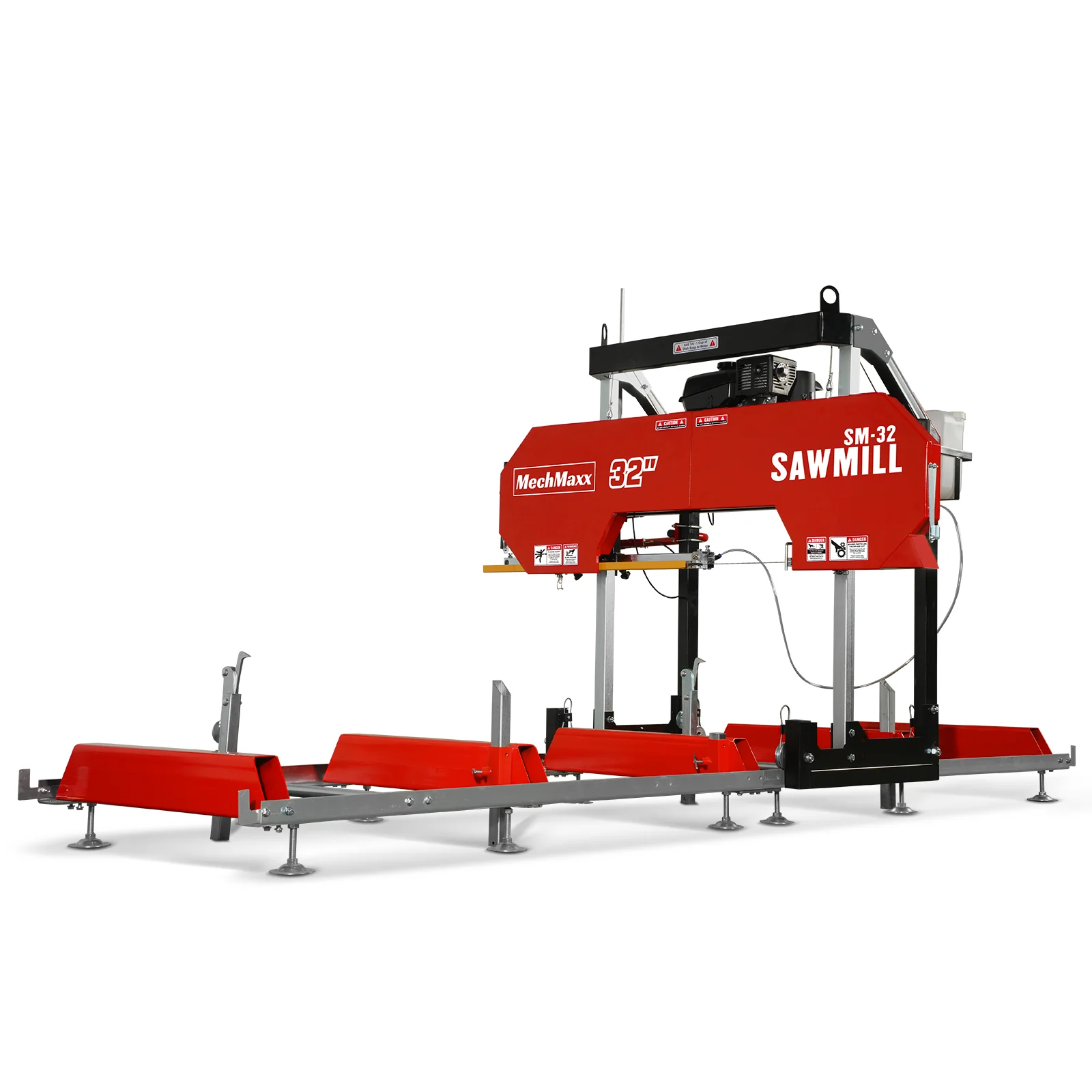 32" Portable Sawmill,  KOHLER CH440 429cc E-Start Gasoline Engine,  26.5" Board Width,  13' Track Length ,  SM-32 - Image 23