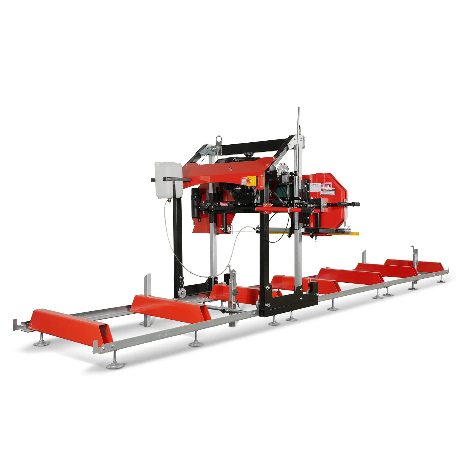 32" Portable Sawmill (5 x Blades Included),   KOHLER CH440 429cc E-Start Gasoline Engine,  26.5" Board Width,  20' Track Length (13' Track Length + 6.4' Track Extension Included) ,  SM-32 - Image 32