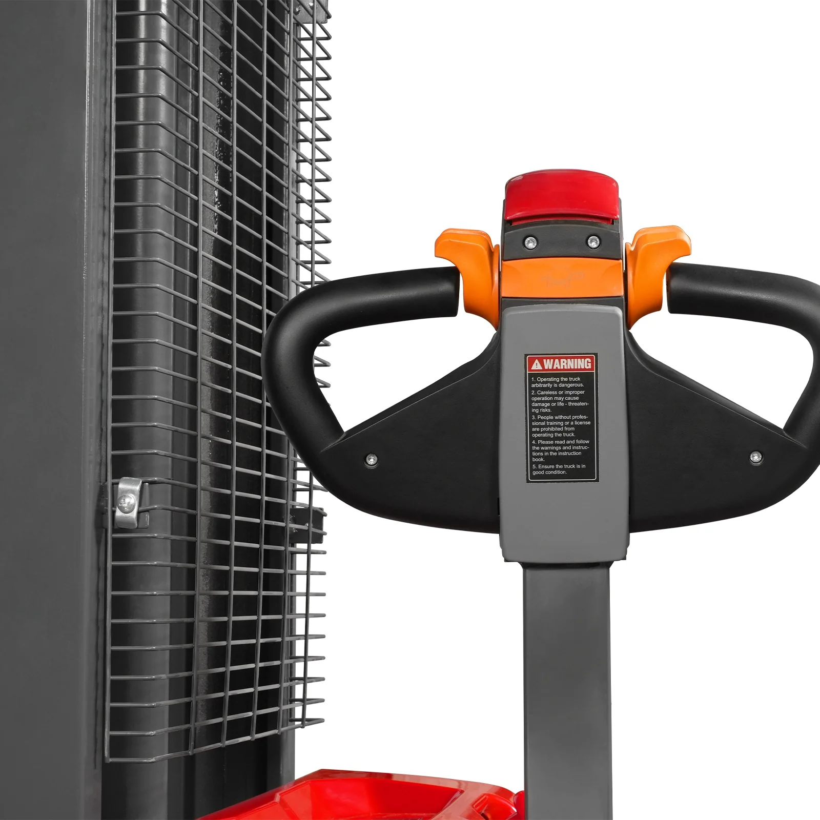 3300lbs Lithium-ion Electric Straddle Stacker,  98" Lift,  Adjustable Legs & Forks,  F33-98S - Image 14