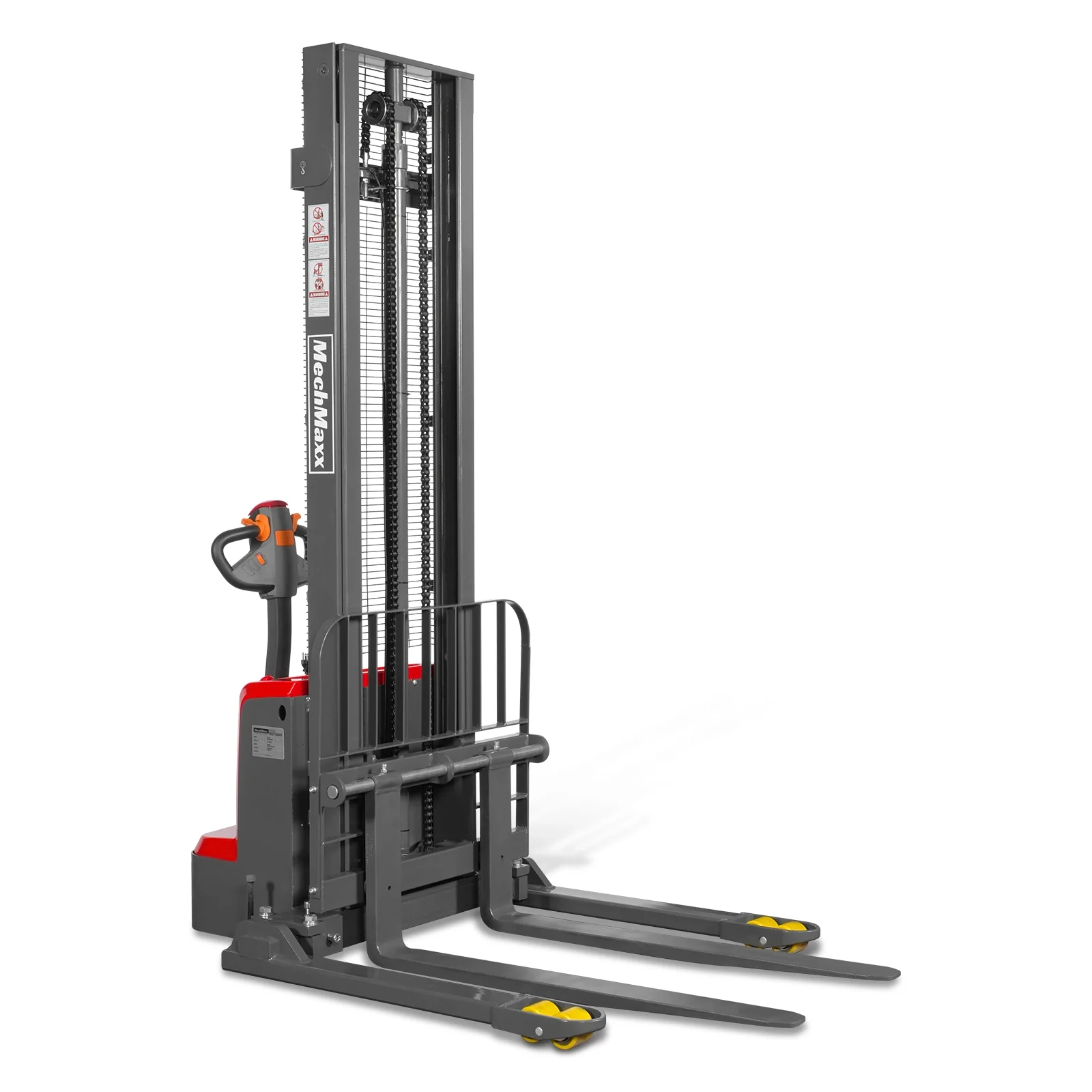 3300lbs Electric Straddle Stacker,  138" Lift,  Adjustable Legs & Forks,  F33-138SLA - Image 27