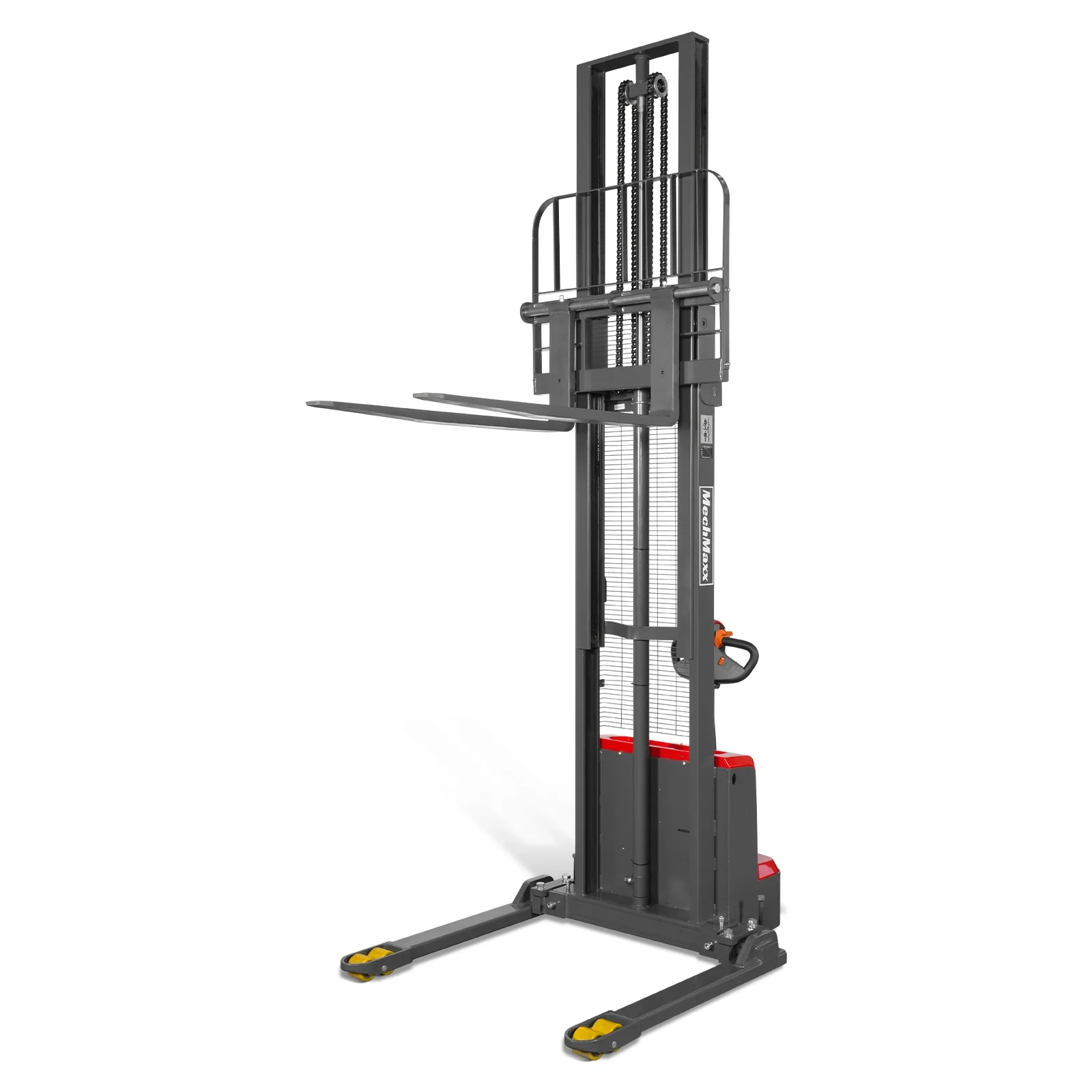 3300lbs Electric Straddle Stacker,  138" Lift,  Adjustable Legs & Forks,  F33-138SLA - Image 29