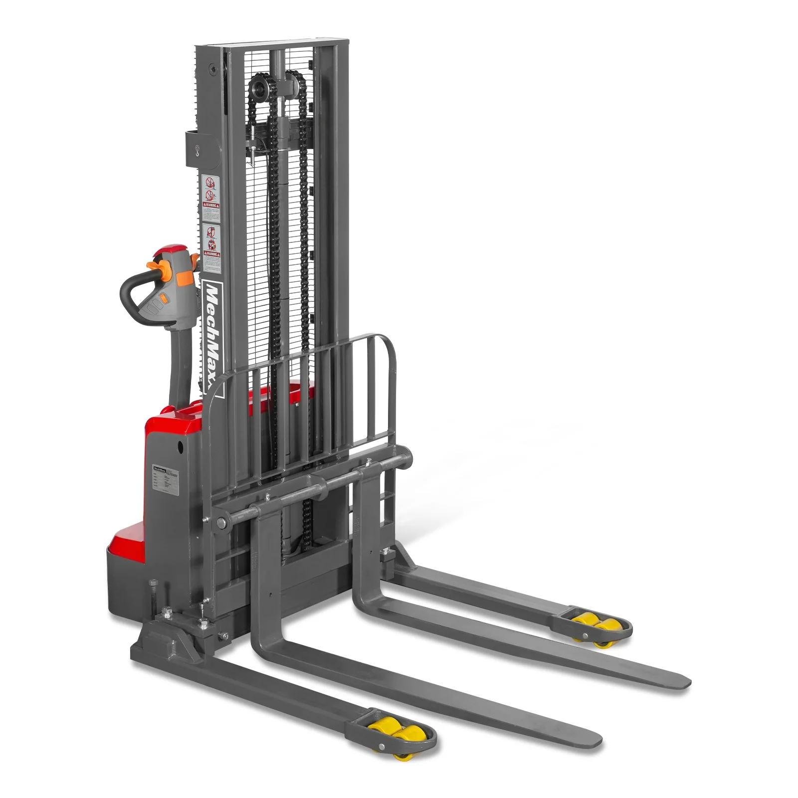 3300lbs Lithium-ion Electric Straddle Stacker,  98" Lift,  Adjustable Legs & Forks,  F33-98S - Image 27