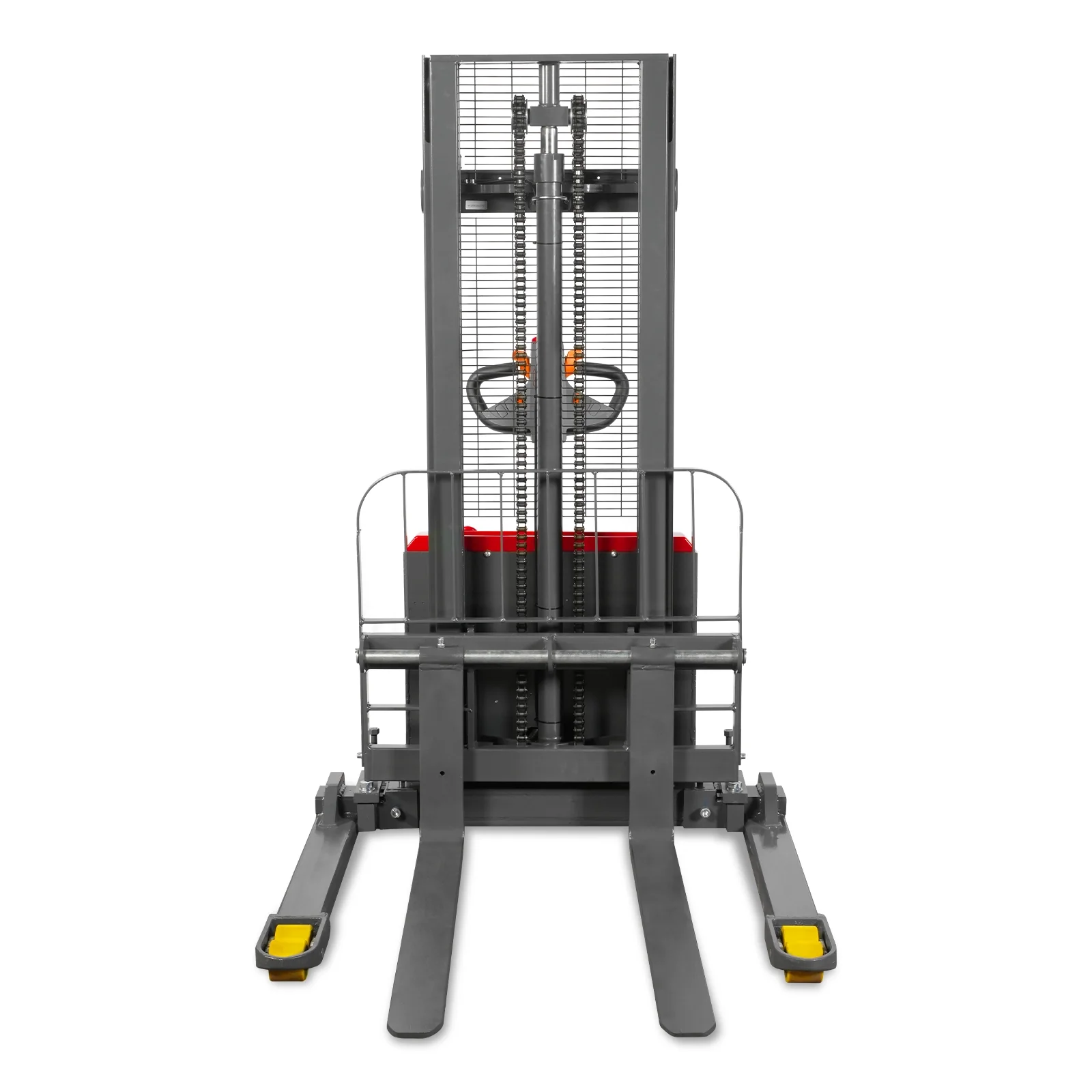 3300lbs Lithium-ion Electric Straddle Stacker,  98" Lift,  Adjustable Legs & Forks,  F33-98S - Image 28