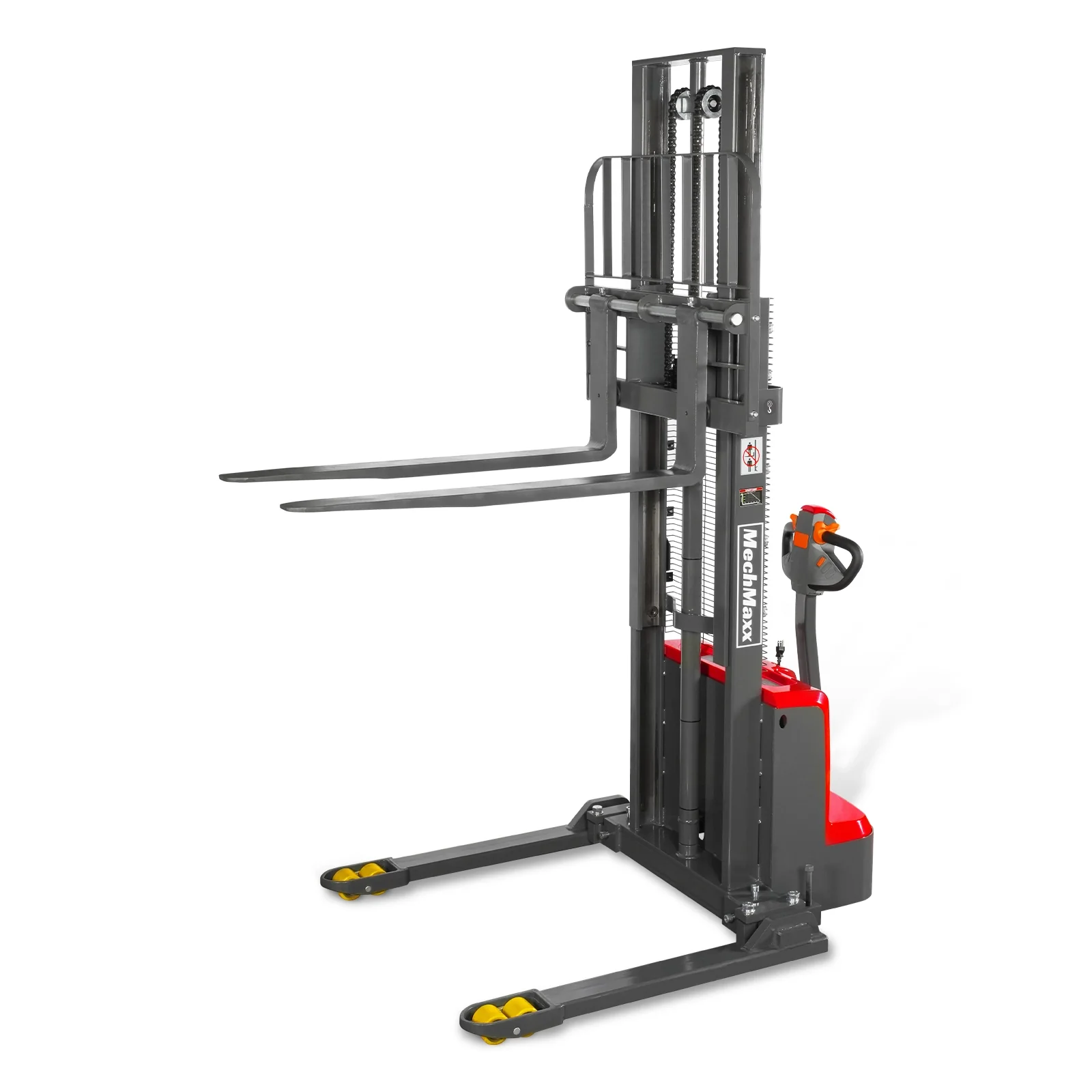 3300lbs Lithium-ion Electric Straddle Stacker,  98" Lift,  Adjustable Legs & Forks,  F33-98S - Image 29