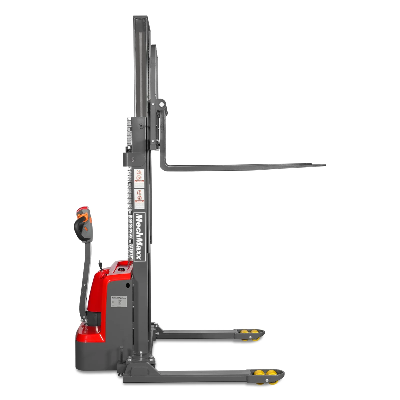 3300lbs Lithium-ion Electric Straddle Stacker,  98" Lift,  Adjustable Legs & Forks,  F33-98S - Image 33