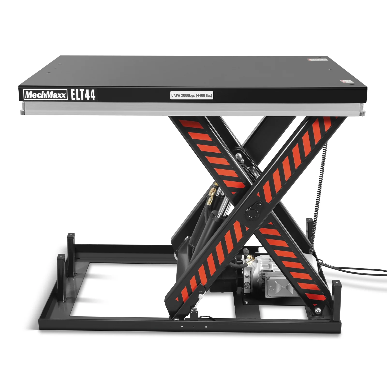 4400lbs Capacity Stationary Powered Hydraulic Lift Table,  51.2" x 33.5" Platform,  41.3" Lift Height,  UL Certified Motor,  ELT44 - Image 8