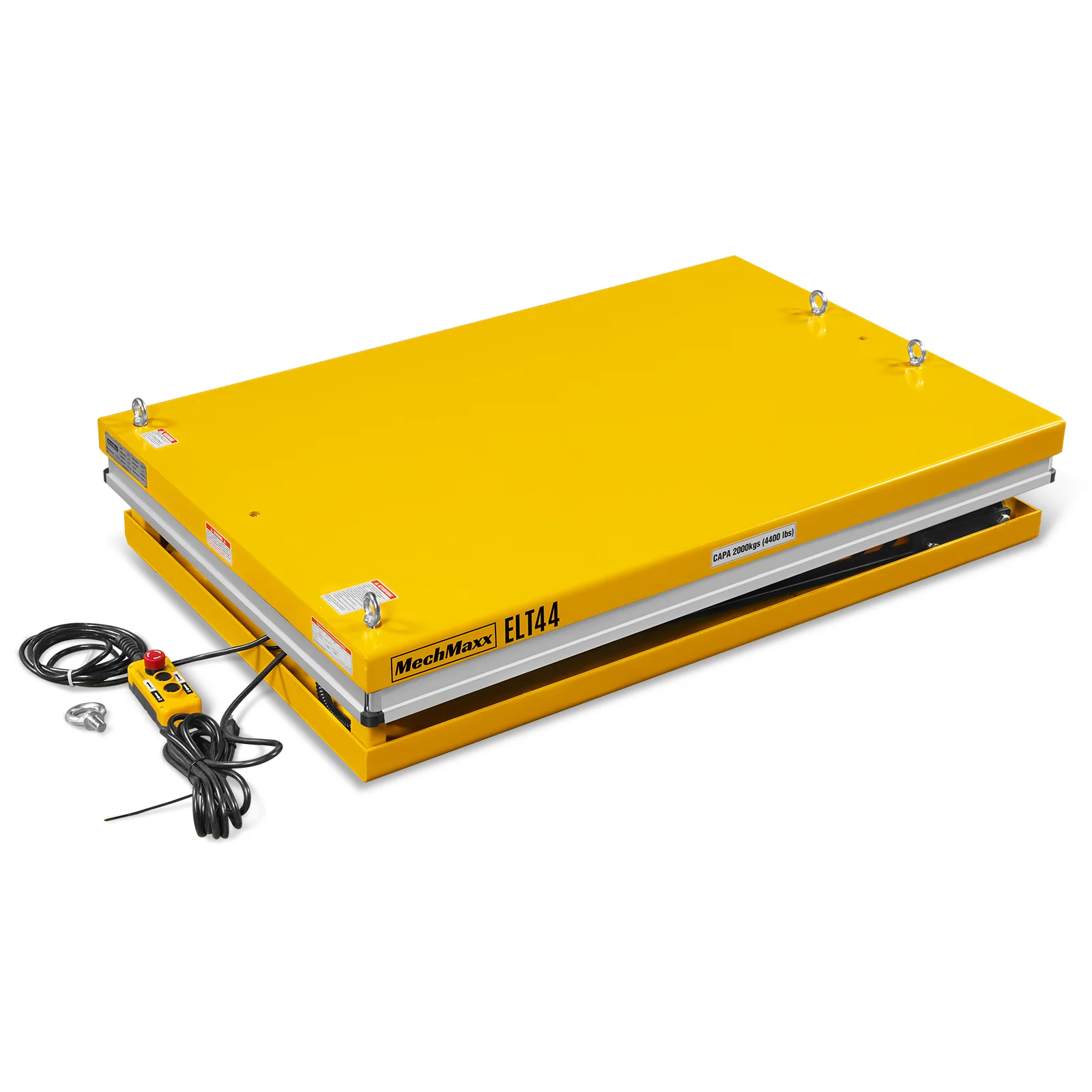 4400lbs Capacity Stationary Powered Hydraulic Lift Table,  51.2" x 33.5" Platform,  41.3" Lift Height,  UL Certified Motor,  ELT44 - Image 12