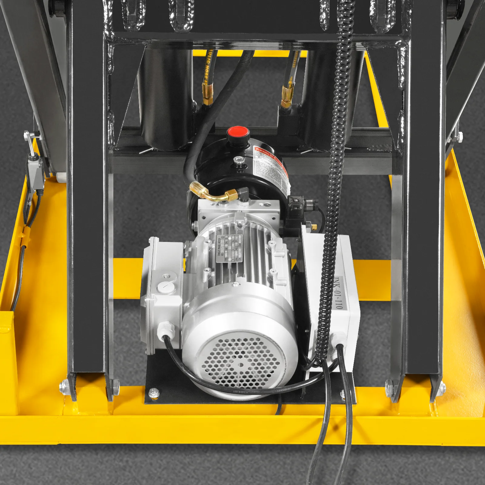 4400lbs Capacity Stationary Powered Hydraulic Lift Table,  51.2" x 33.5" Platform,  41.3" Lift Height,  UL Certified Motor,  ELT44 - Image 19