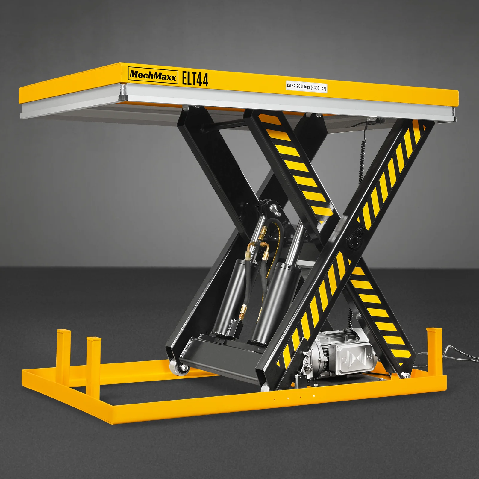 4400lbs Capacity Stationary Powered Hydraulic Lift Table,  51.2" x 33.5" Platform,  41.3" Lift Height,  UL Certified Motor,  ELT44 - Image 25