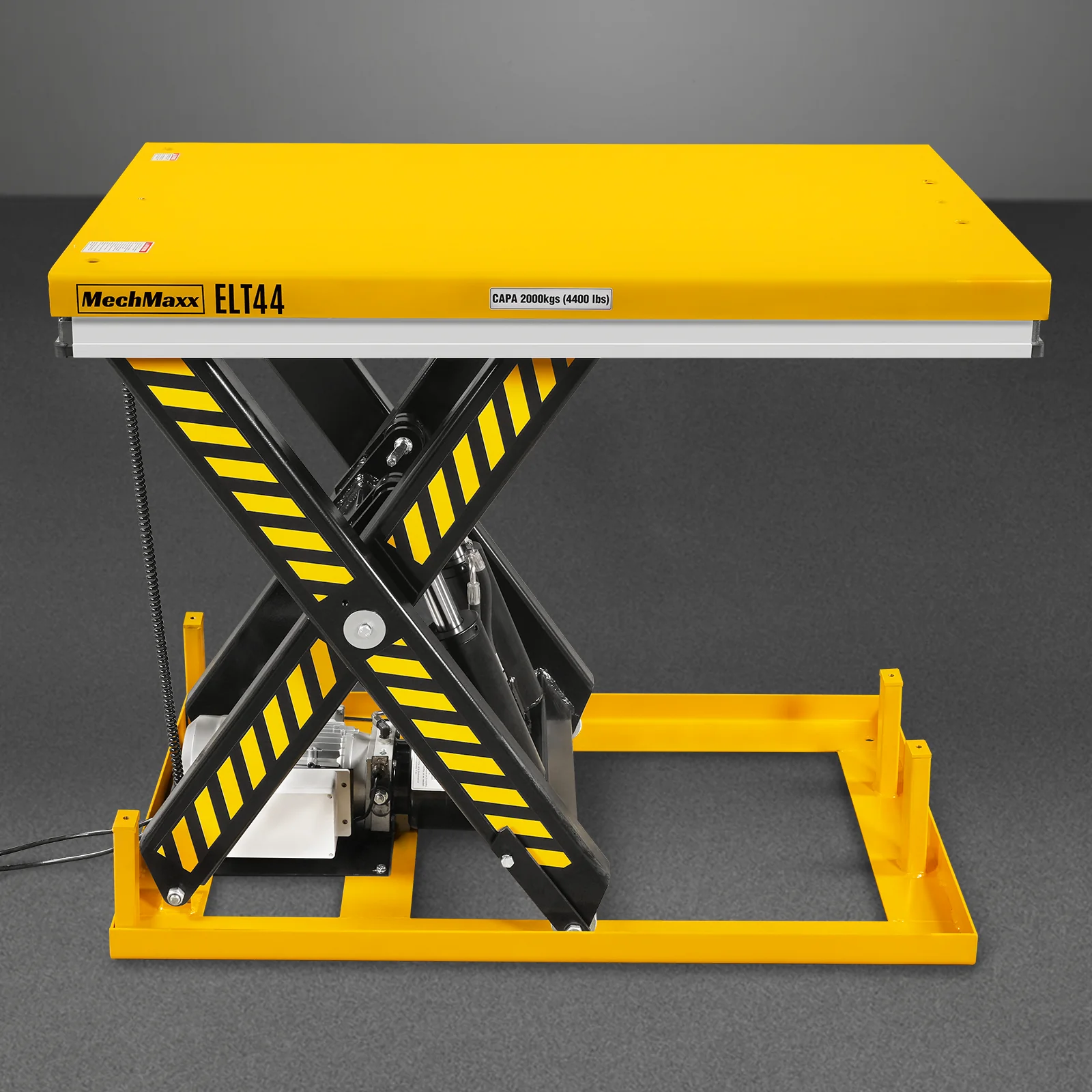 4400lbs Capacity Stationary Powered Hydraulic Lift Table,  51.2" x 33.5" Platform,  41.3" Lift Height,  UL Certified Motor,  ELT44 - Image 29