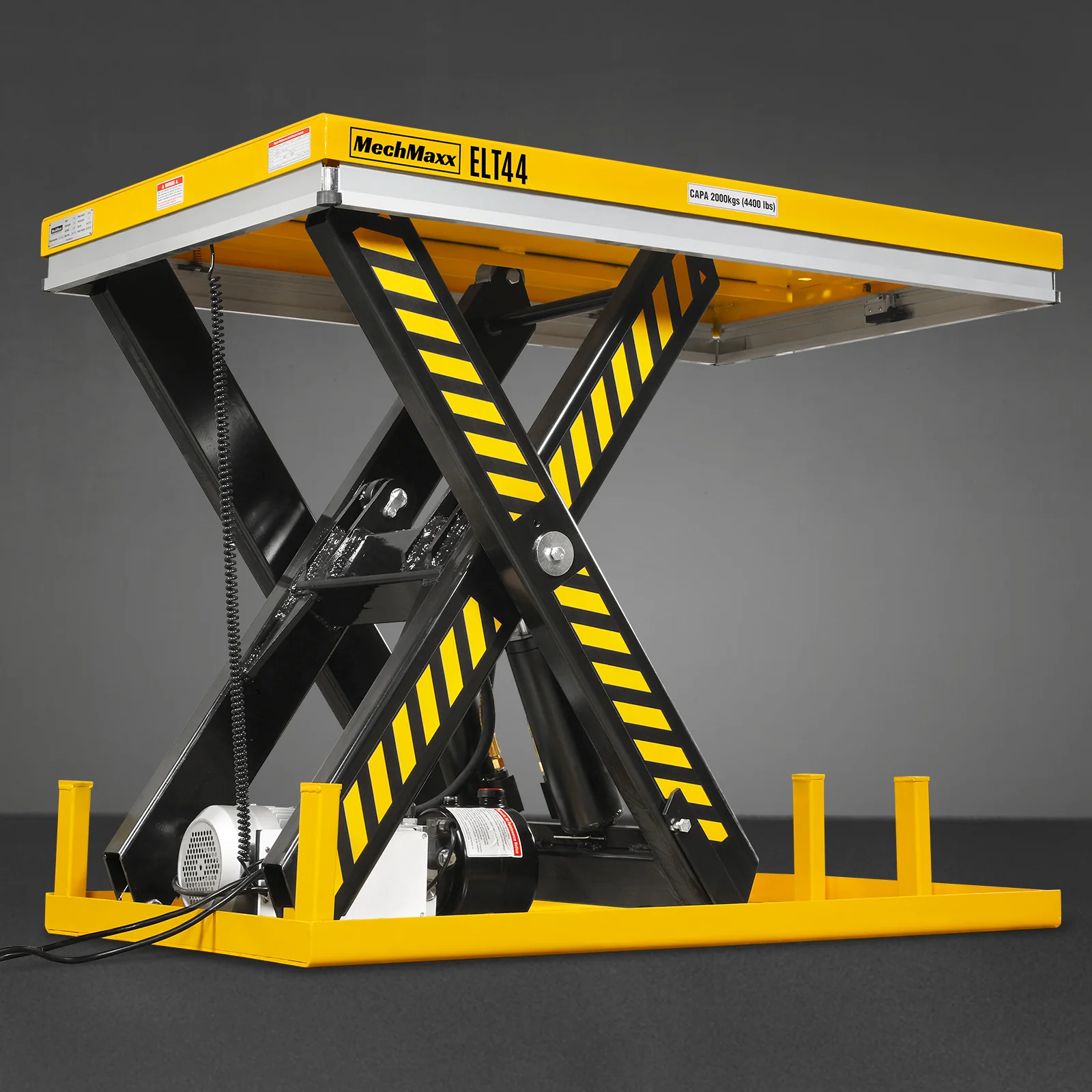 4400lbs Capacity Stationary Powered Hydraulic Lift Table,  51.2" x 33.5" Platform,  41.3" Lift Height,  UL Certified Motor,  ELT44 - Image 31