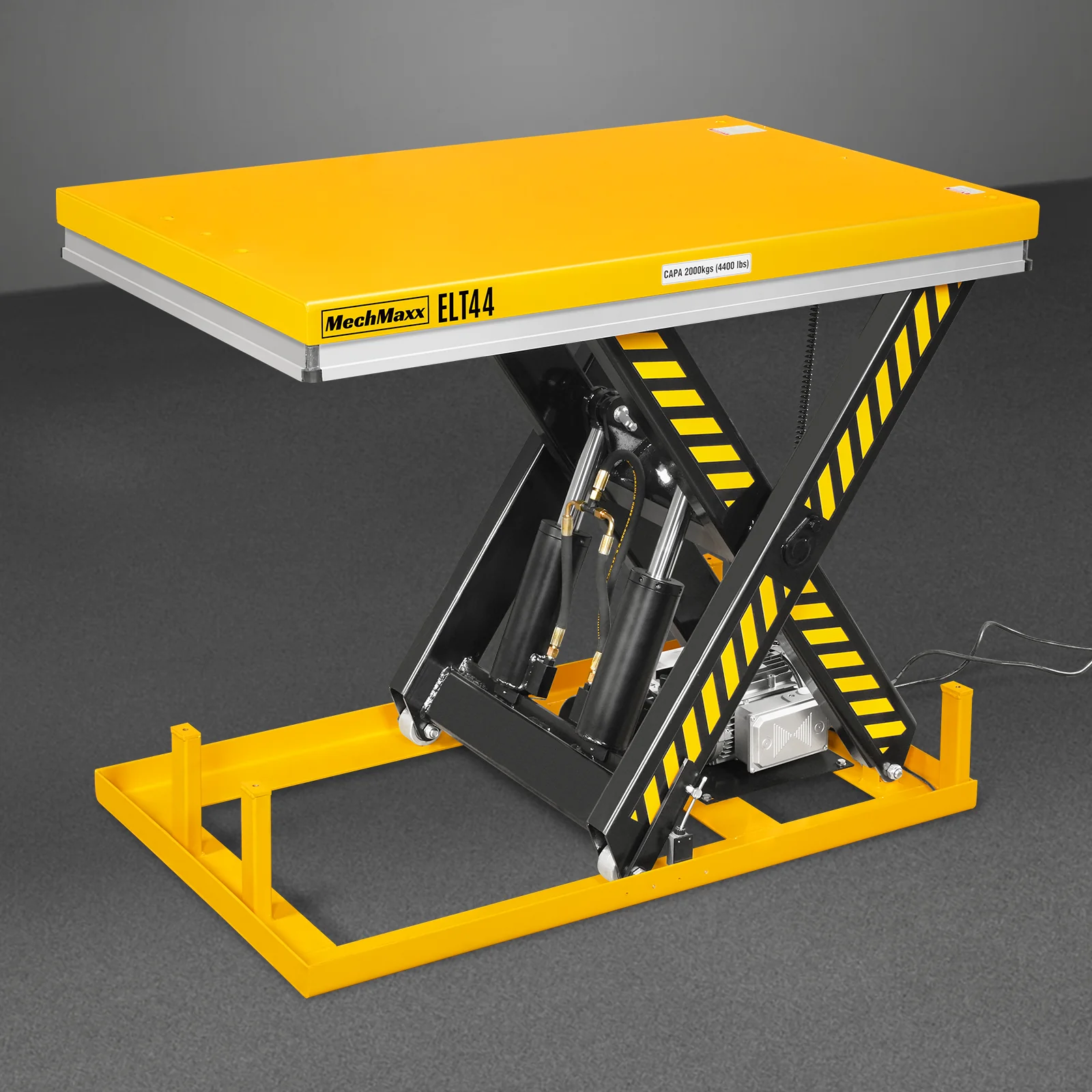 4400lbs Capacity Stationary Powered Hydraulic Lift Table,  51.2" x 33.5" Platform,  41.3" Lift Height,  UL Certified Motor,  ELT44 - Image 34