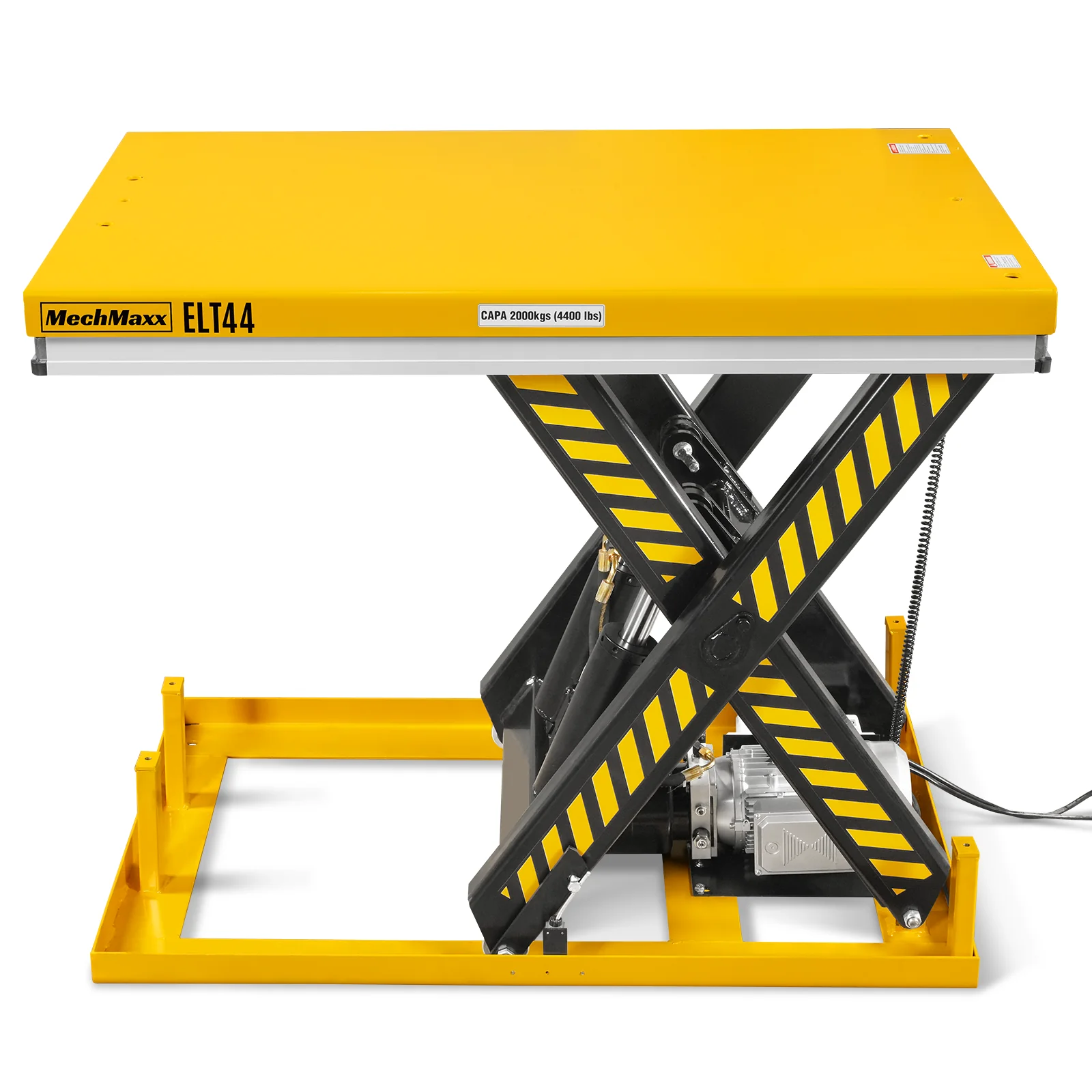4400lbs Capacity Stationary Powered Hydraulic Lift Table,  51.2" x 33.5" Platform,  41.3" Lift Height,  UL Certified Motor,  ELT44 - Image 7