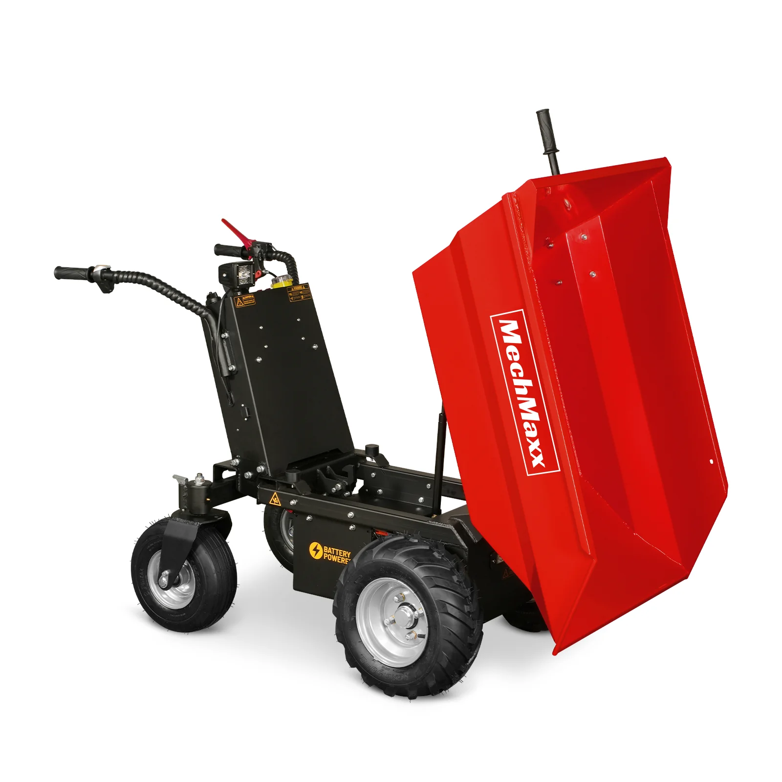 MechMaxx 1100Lbs Loading Battery Powered Barrow Electric Mini Dumper for Sale,  1000W 48V Brushless DC Motor,  E50 - Image 11