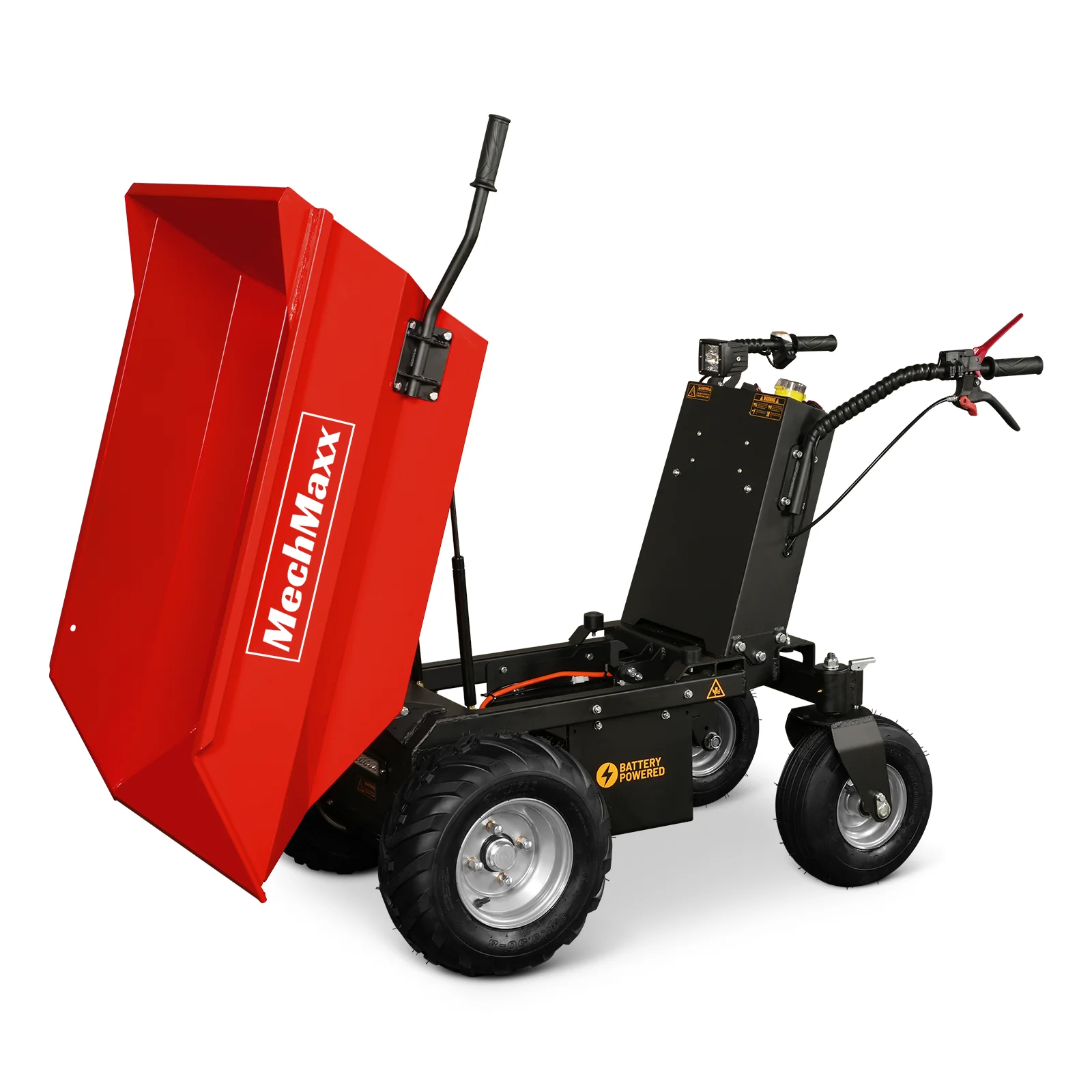 MechMaxx 1100Lbs Loading Battery Powered Barrow Electric Mini Dumper for Sale,  1000W 48V Brushless DC Motor,  E50 - Image 14