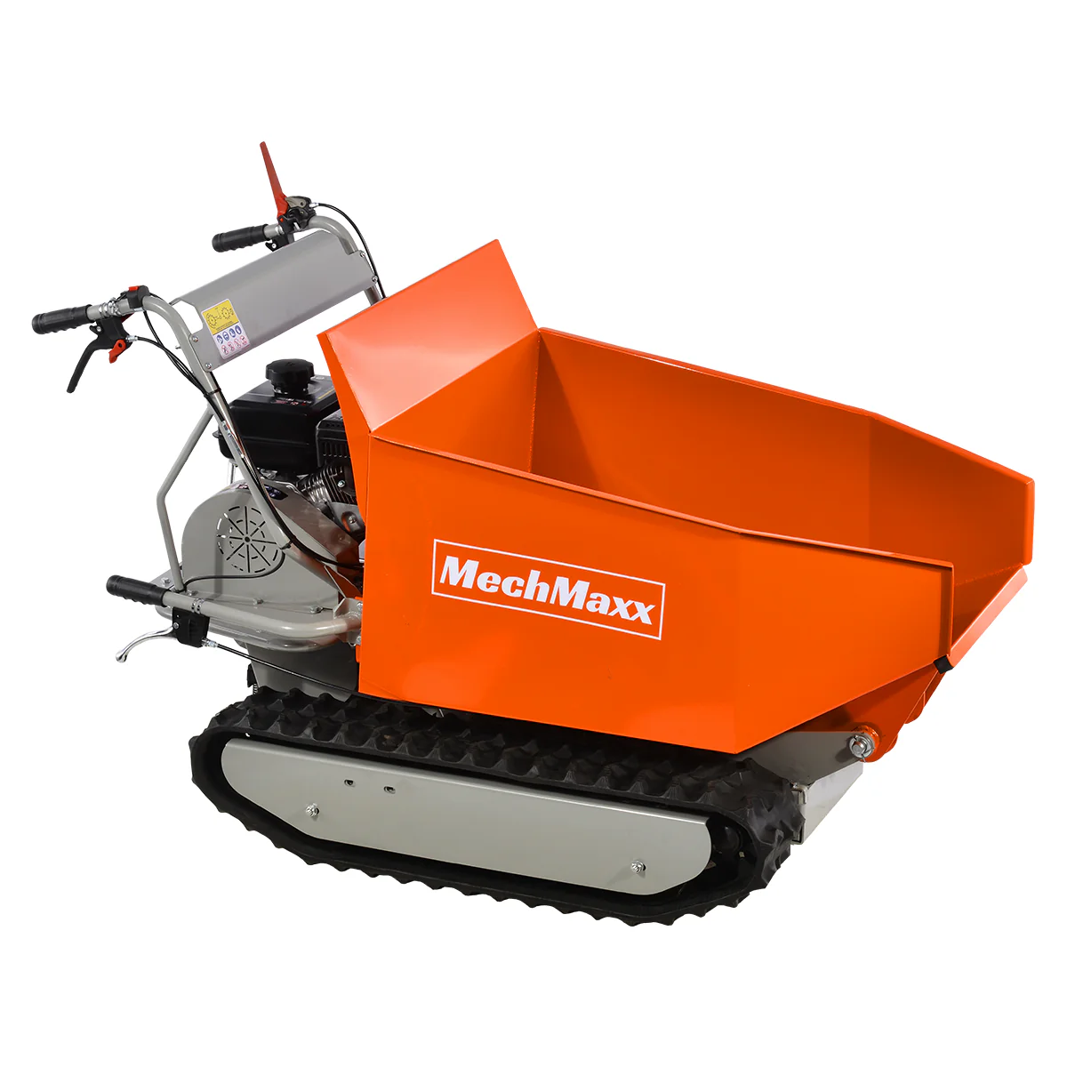 MechMaxx 1100Lbs Load Capacity Petrol Engine Powered Track Mini Dumper ,  D50MA - Image 4