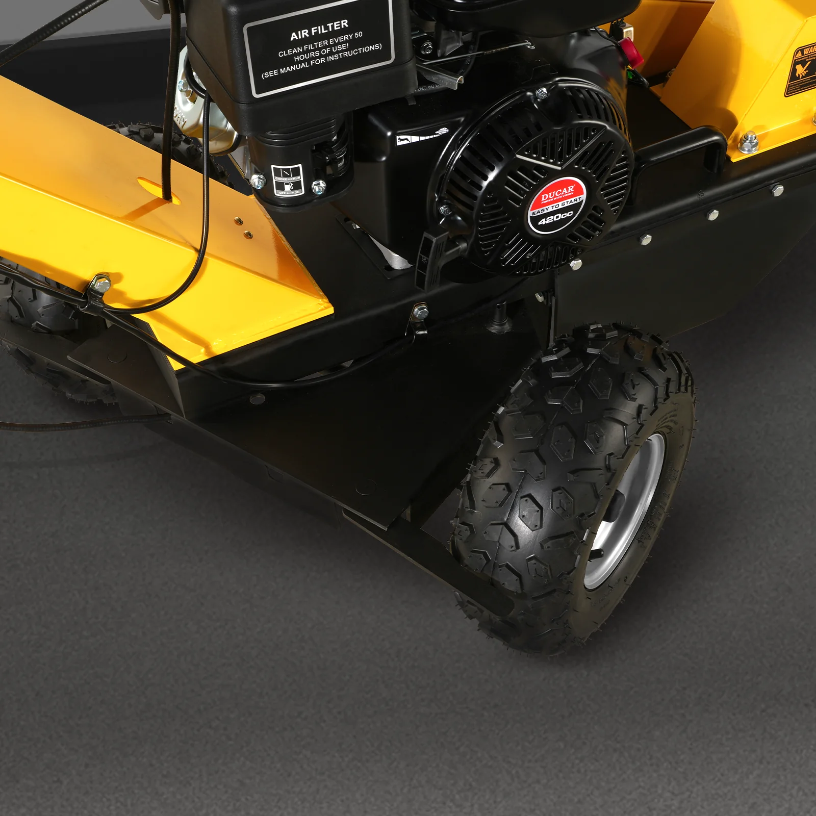 MechMaxx 15HP 420cc Gasoline Engine Tree Stump Root Grinder, SGR1500 - Image 7