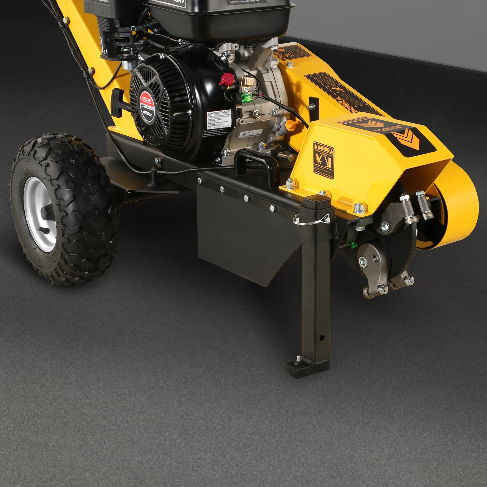 MechMaxx 15HP 420cc Gasoline Engine Tree Stump Root Grinder, SGR1500 - Image 3