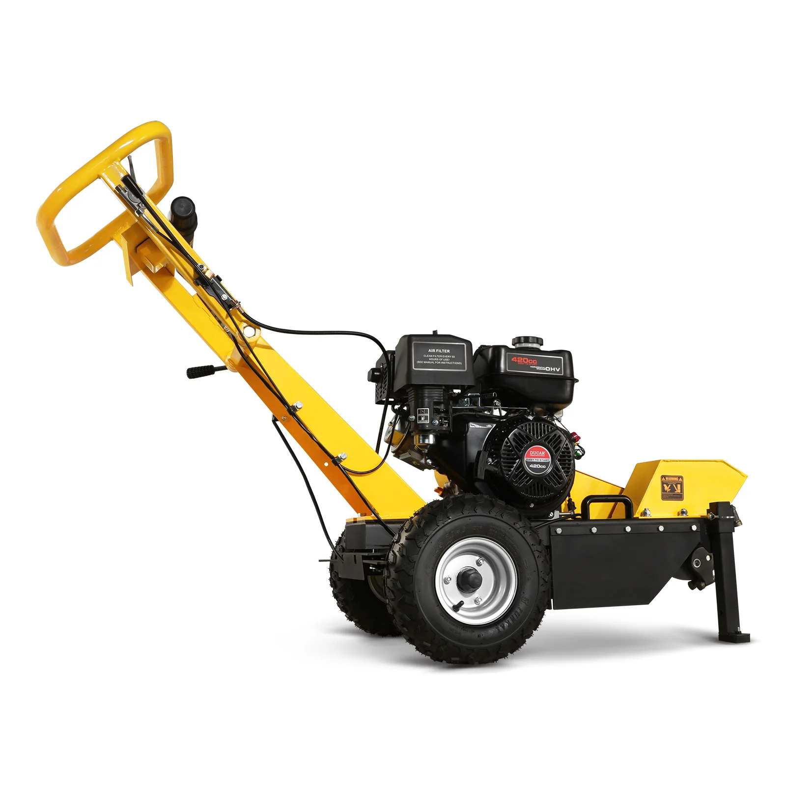 MechMaxx 15HP 420cc Gasoline Engine Tree Stump Root Grinder, SGR1500 - Image 8