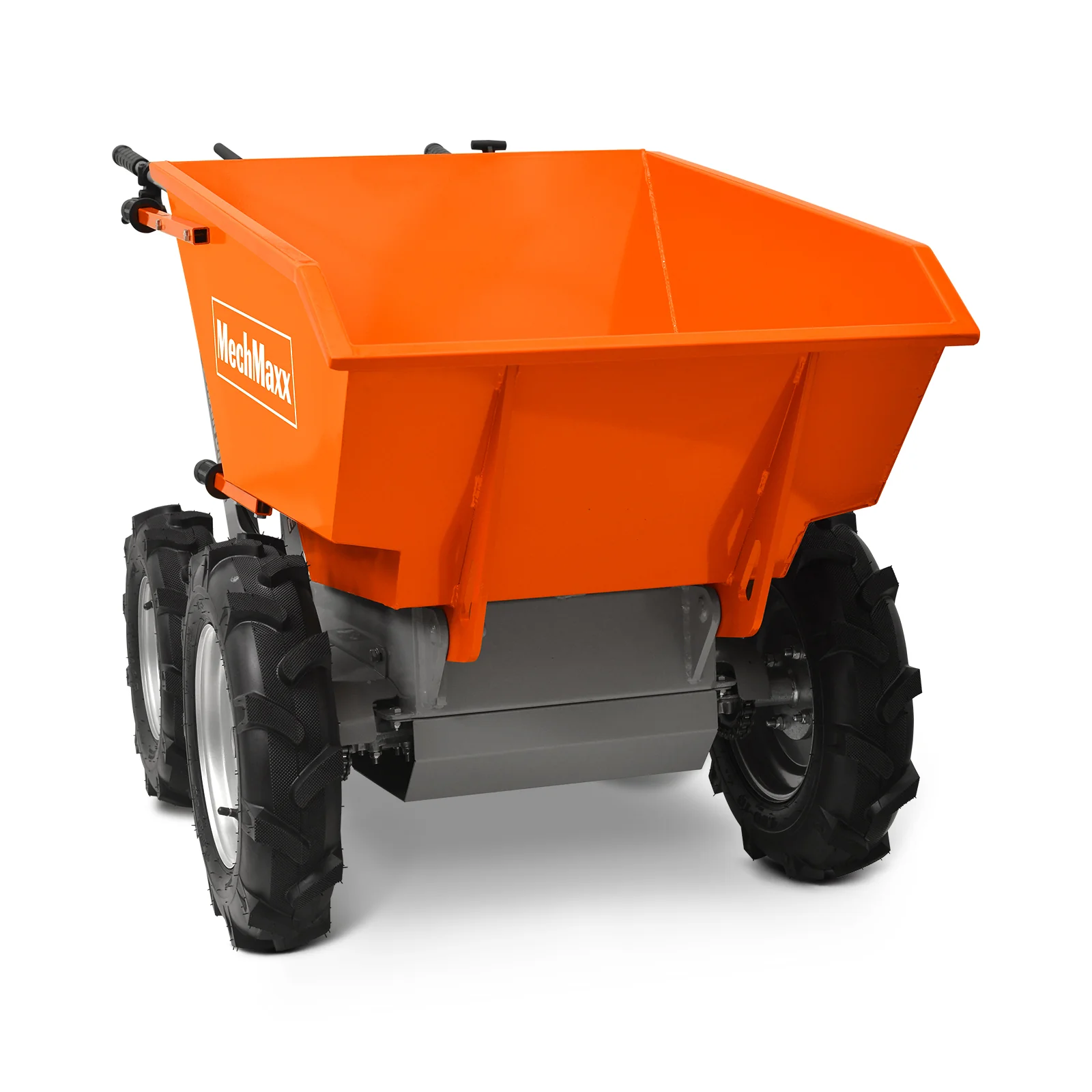 660lbs Capacity 6.5HP Gas Powered Wheelbarrow  Cart T25 4F+1R Gearbox , T25 - Image 8