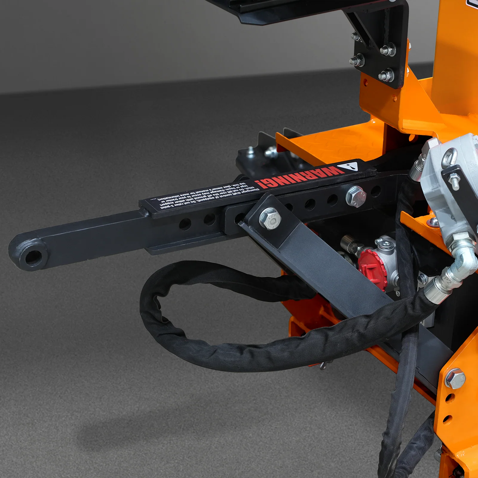 7' Tractor Backhoe Attachment with Mechanical Thumb,  12" Bucket,  ISO/SAE Switchable Controls,  Self-Contained Hydraulic System,  3 Point Hitch Cat.1,  15-50 HP,  BH660M - Image 12