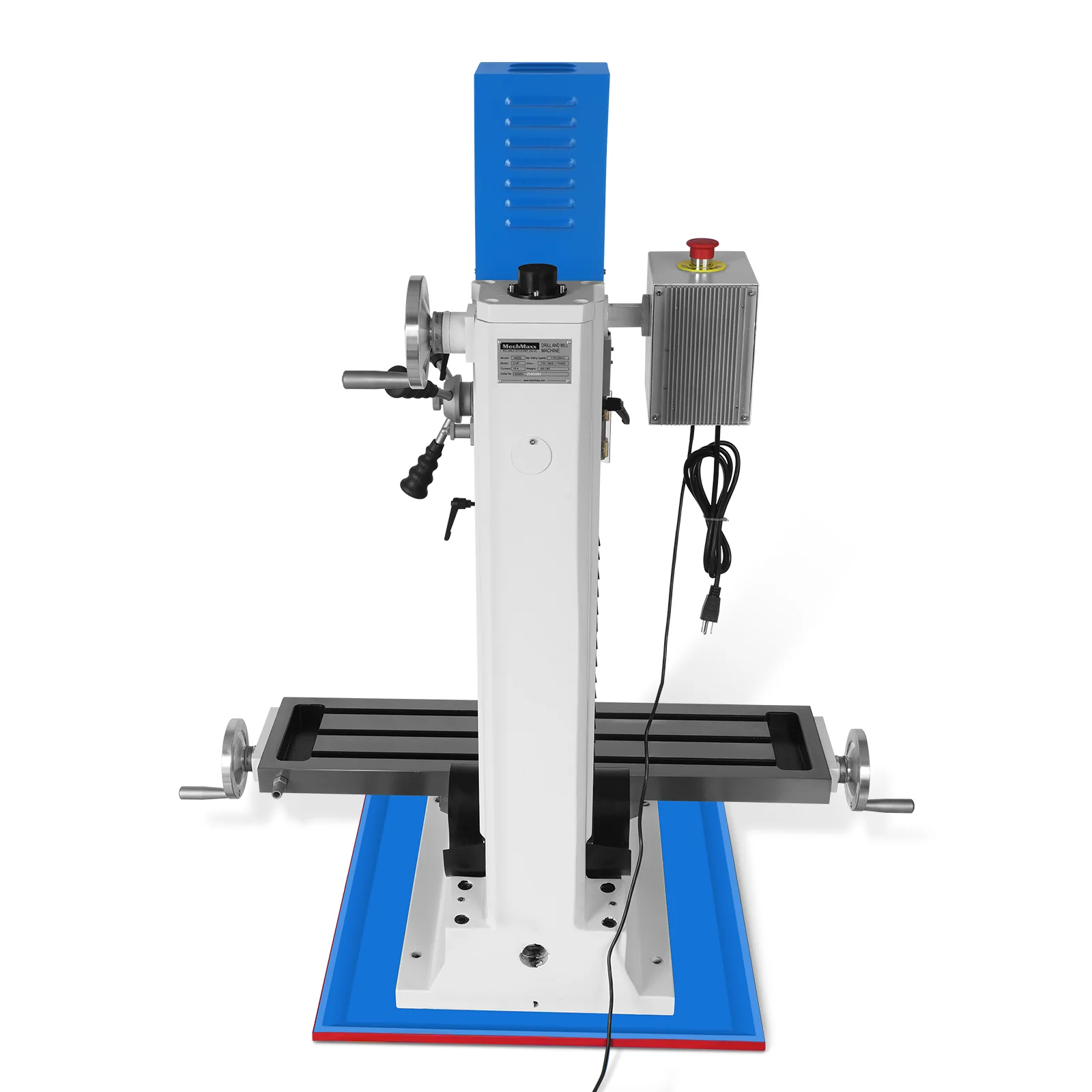 8-1/4"x33'' Industrial Benchtop Mill Drill Machine Brushless Motor, Variable Speed, R8 Spindle, 2 HP, 110V, Compact Milling Drilling Tool for Garage Shop, DIY Metalworking without Stand VM32L - Image 21