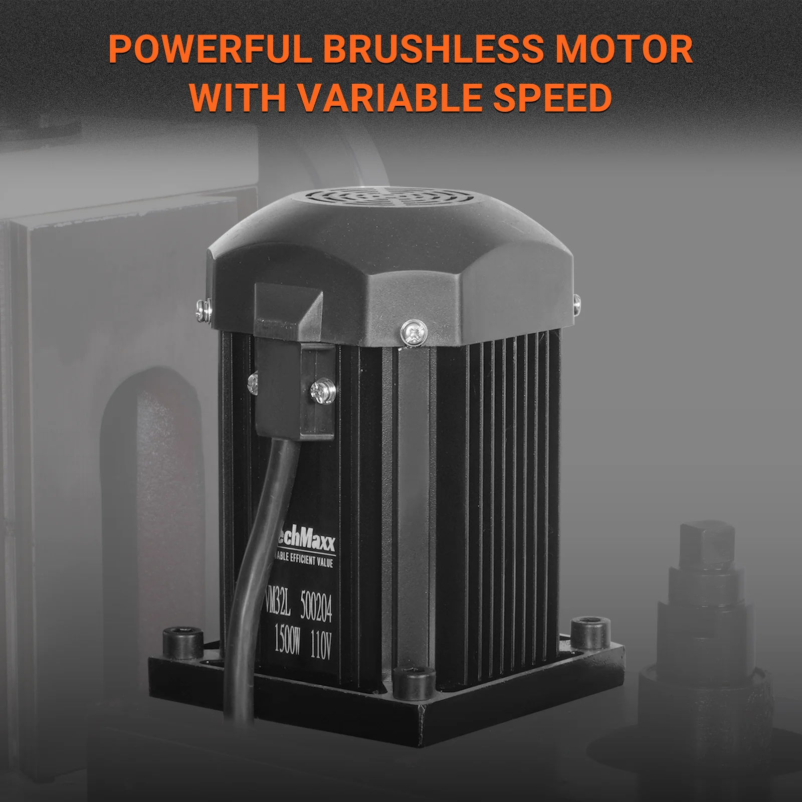 8-1/4"x33'' Industrial Benchtop Mill Drill Machine Brushless Motor, Variable Speed, R8 Spindle, 2 HP, 110V, Compact Milling Drilling Tool for Garage Shop, DIY Metalworking without Stand VM32L - Image 5