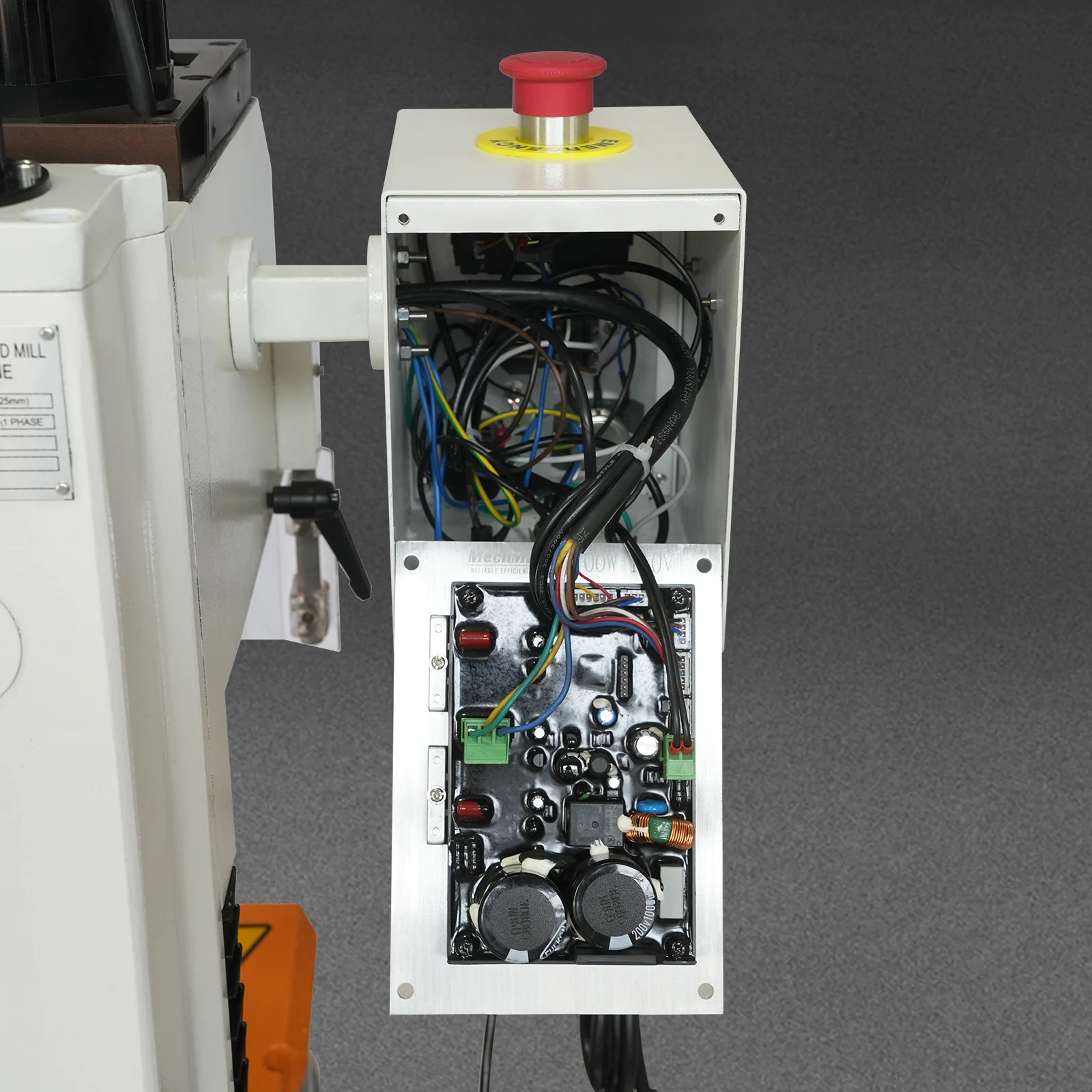 1.5HP 7‘’x 27-1/2‘’ Benchtop Mini Mill Drill Machine, Variable Speed, R8 Spindle, Brushless Motor, 110V, Compact Milling Drilling Tool for Garage Shop, DIY Metalworking without Stand VM25LD - Image 17