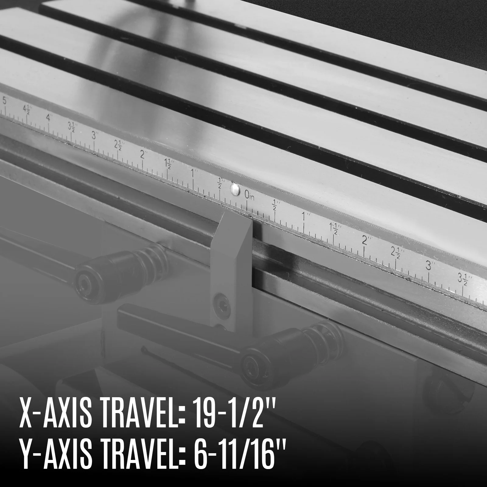 1.5HP 7‘’x 27-1/2‘’ Benchtop Mini Mill Drill Machine, Variable Speed, R8 Spindle, Brushless Motor, 110V, Compact Milling Drilling Tool for Garage Shop, DIY Metalworking without Stand VM25LD - Image 9