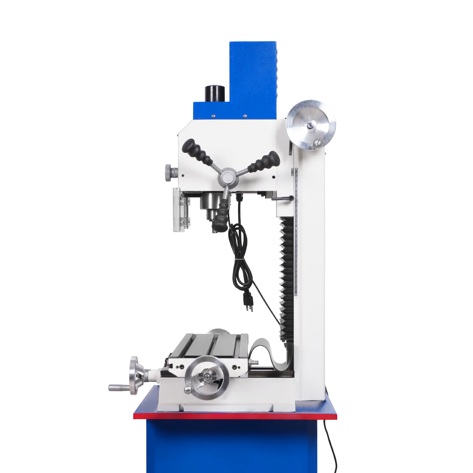 7‘’ x 27-1/2‘’ Benchtop Mini Mill Drill Machine, Variable Speed, Brshless Motor, R8 Spindle, 1.5 HP, 110V, Compact Milling Drilling Tool for Garage Shop, DIY Metalworking without Stand VM25L - Image 14