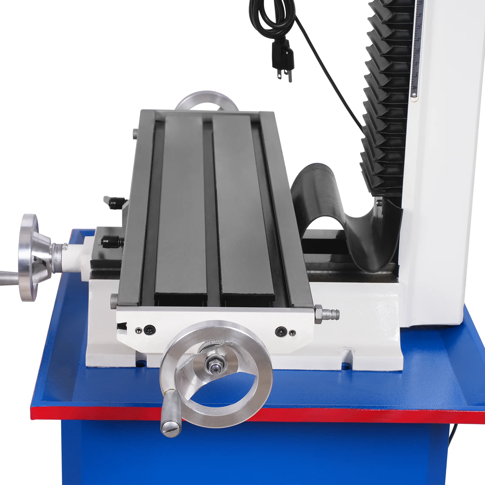 7‘’ x 27-1/2‘’ Benchtop Mini Mill Drill Machine, Variable Speed, Brshless Motor, R8 Spindle, 1.5 HP, 110V, Compact Milling Drilling Tool for Garage Shop, DIY Metalworking without Stand VM25L - Image 15